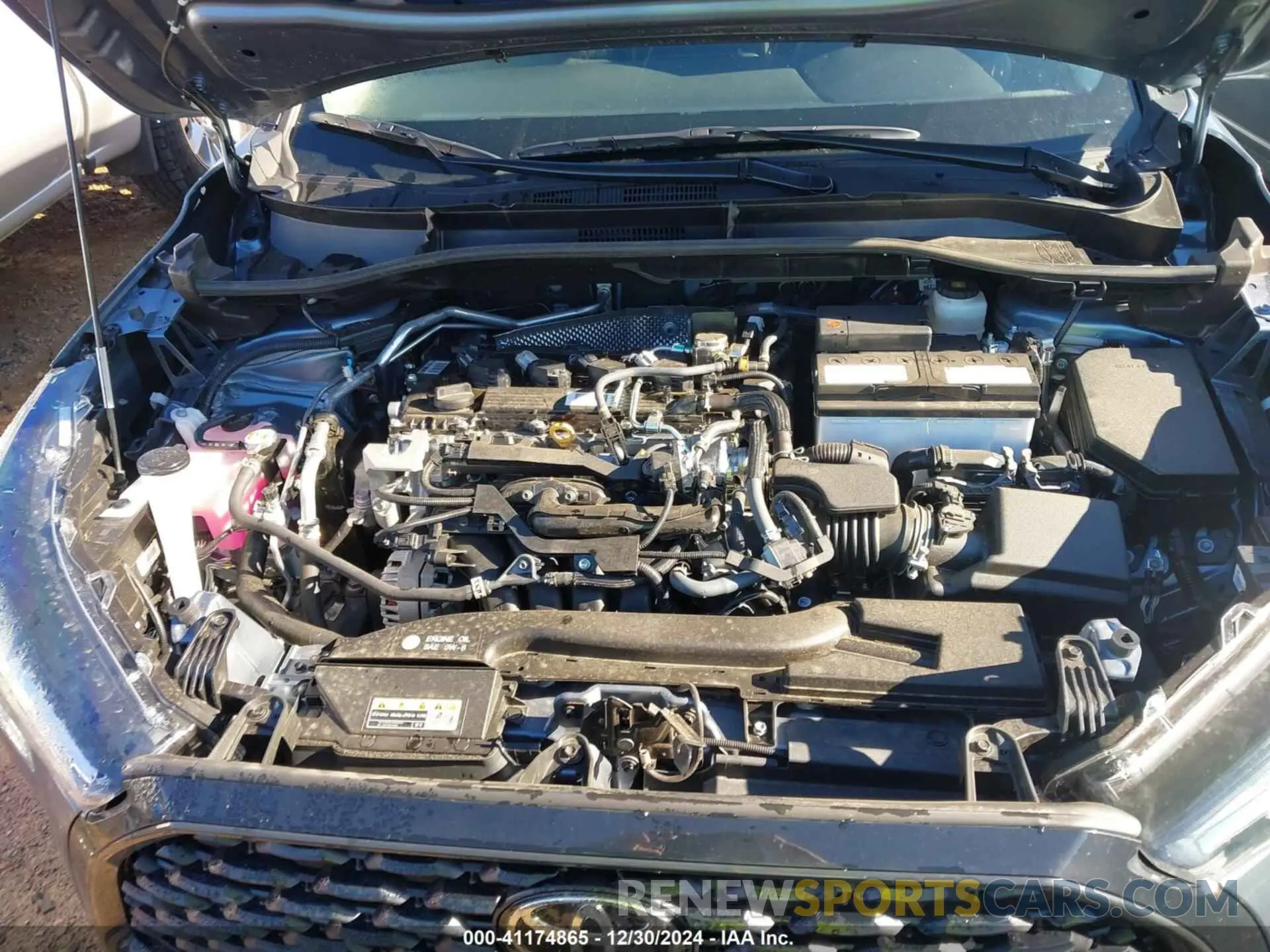 10 fotografías del automóvil dañado 7MUBAAAG9RV104784 TOYOTA COROLLA CROSS 2024