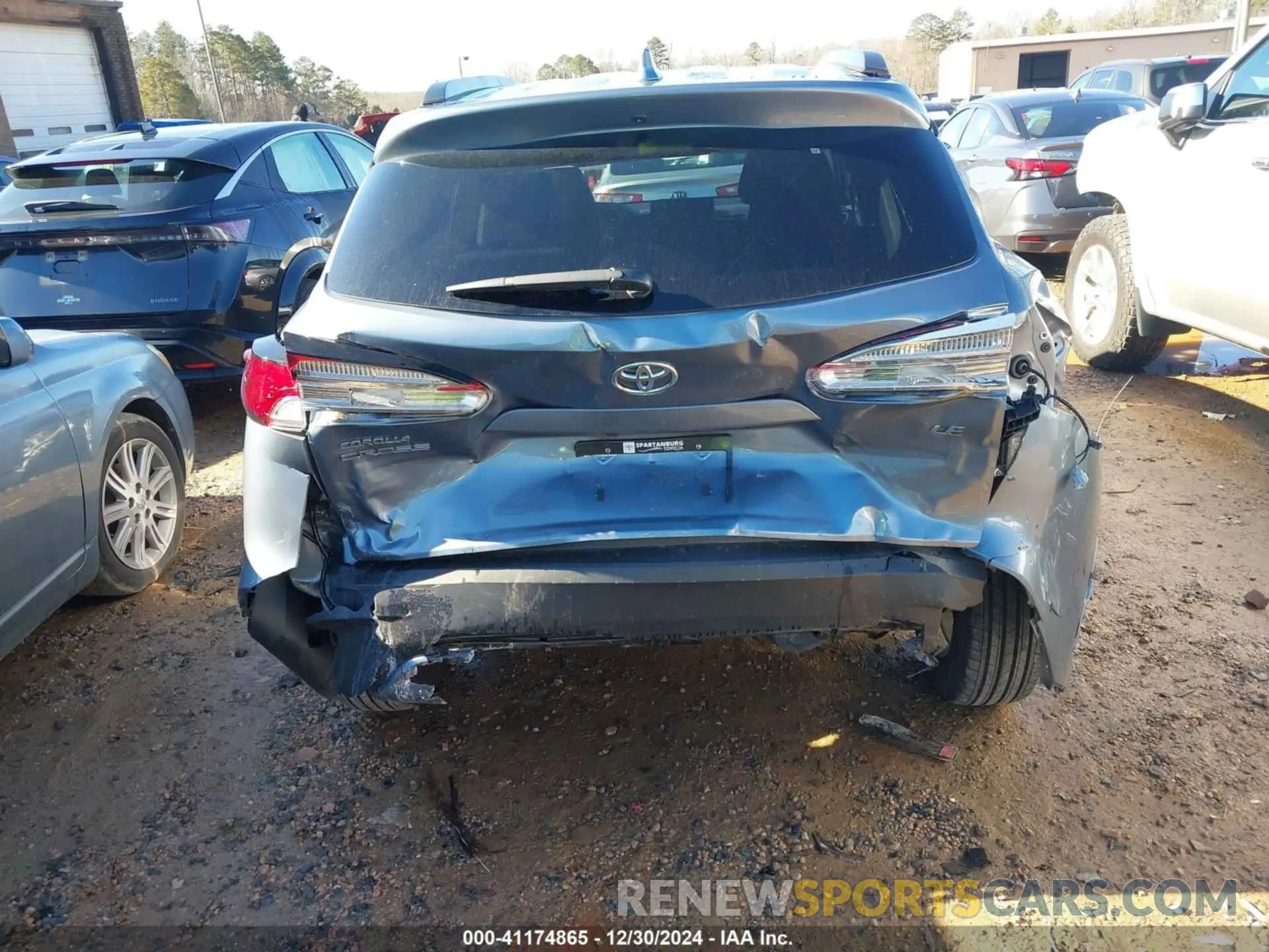 6 fotografías del automóvil dañado 7MUBAAAG9RV104784 TOYOTA COROLLA CROSS 2024