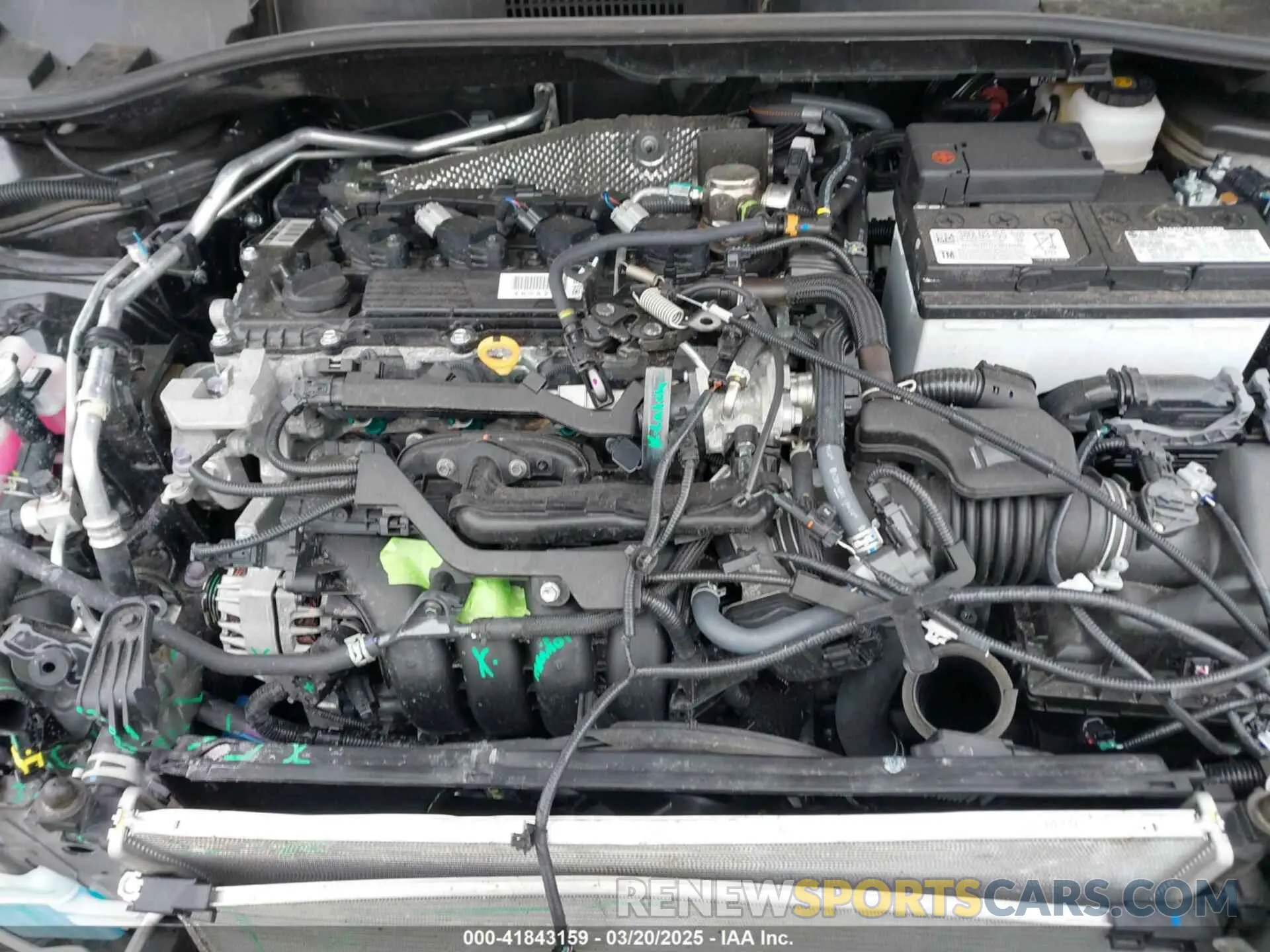 10 fotografías del automóvil dañado 7MUBAABG0RV109824 TOYOTA COROLLA CROSS 2024