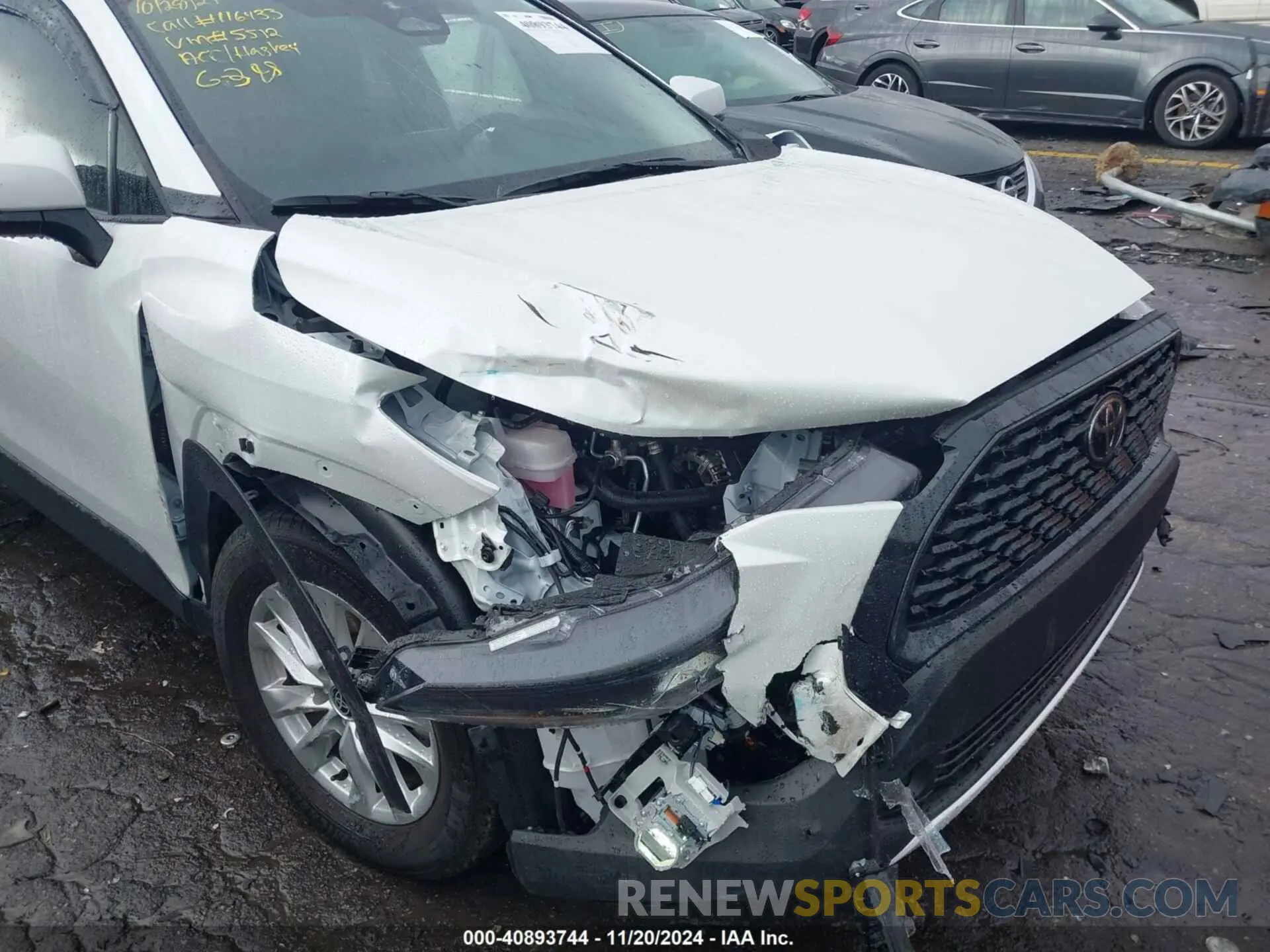 6 fotografías del automóvil dañado 7MUBAABG2RV085512 TOYOTA COROLLA CROSS 2024