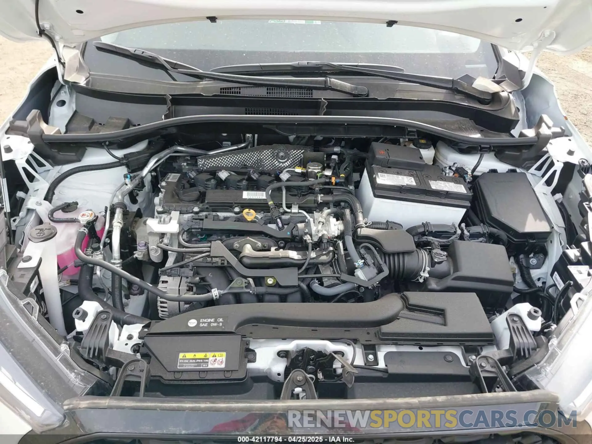 10 fotografías del automóvil dañado 7MUBAABG2RV114524 TOYOTA COROLLA CROSS 2024
