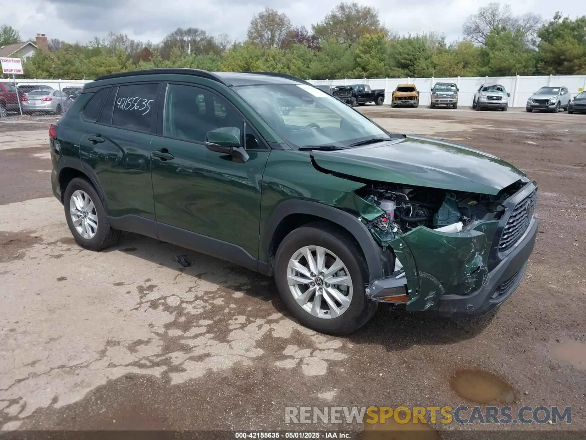 1 fotografías del automóvil dañado 7MUBAABG4RV091490 TOYOTA COROLLA CROSS 2024