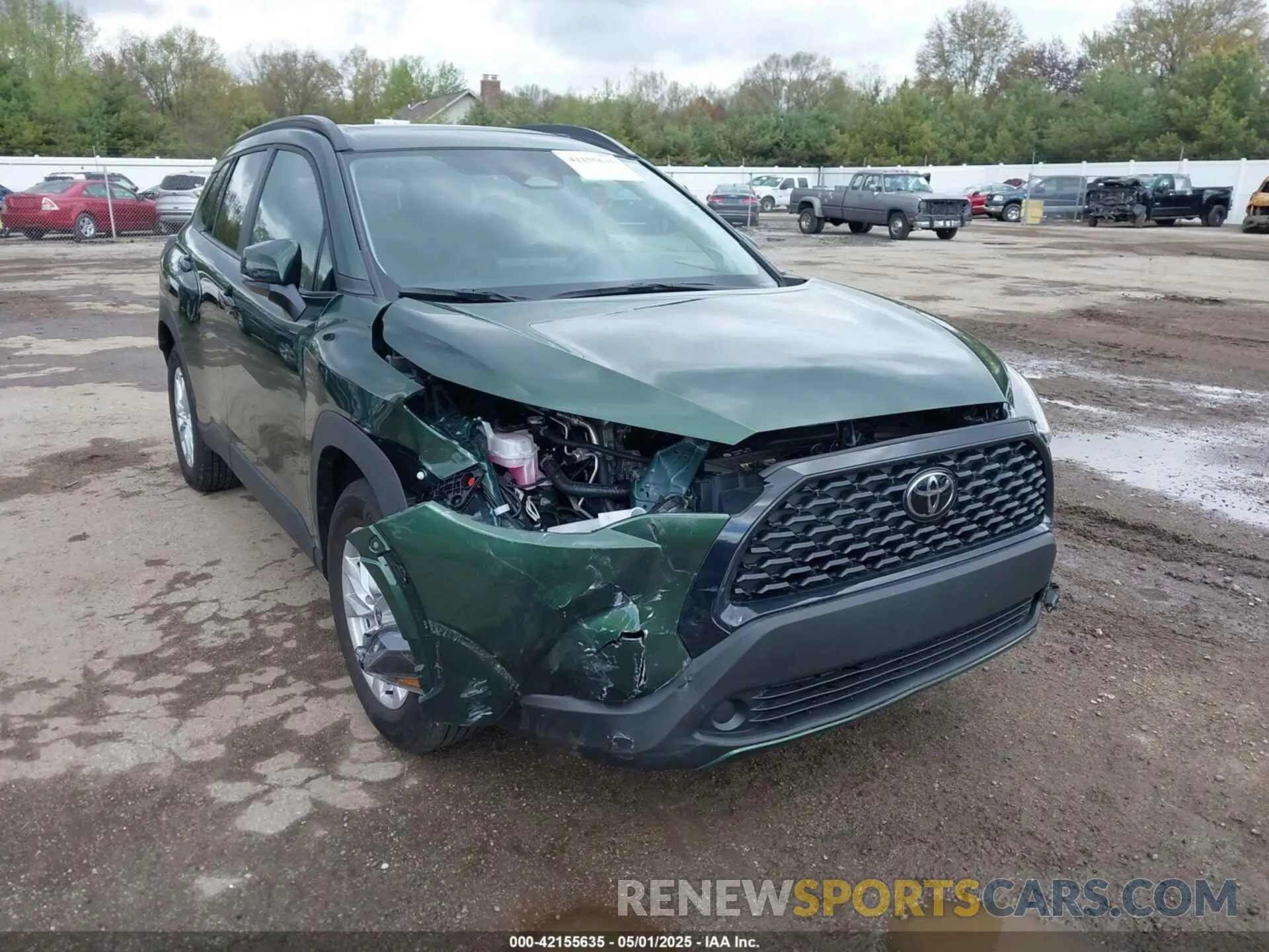 6 fotografías del automóvil dañado 7MUBAABG4RV091490 TOYOTA COROLLA CROSS 2024