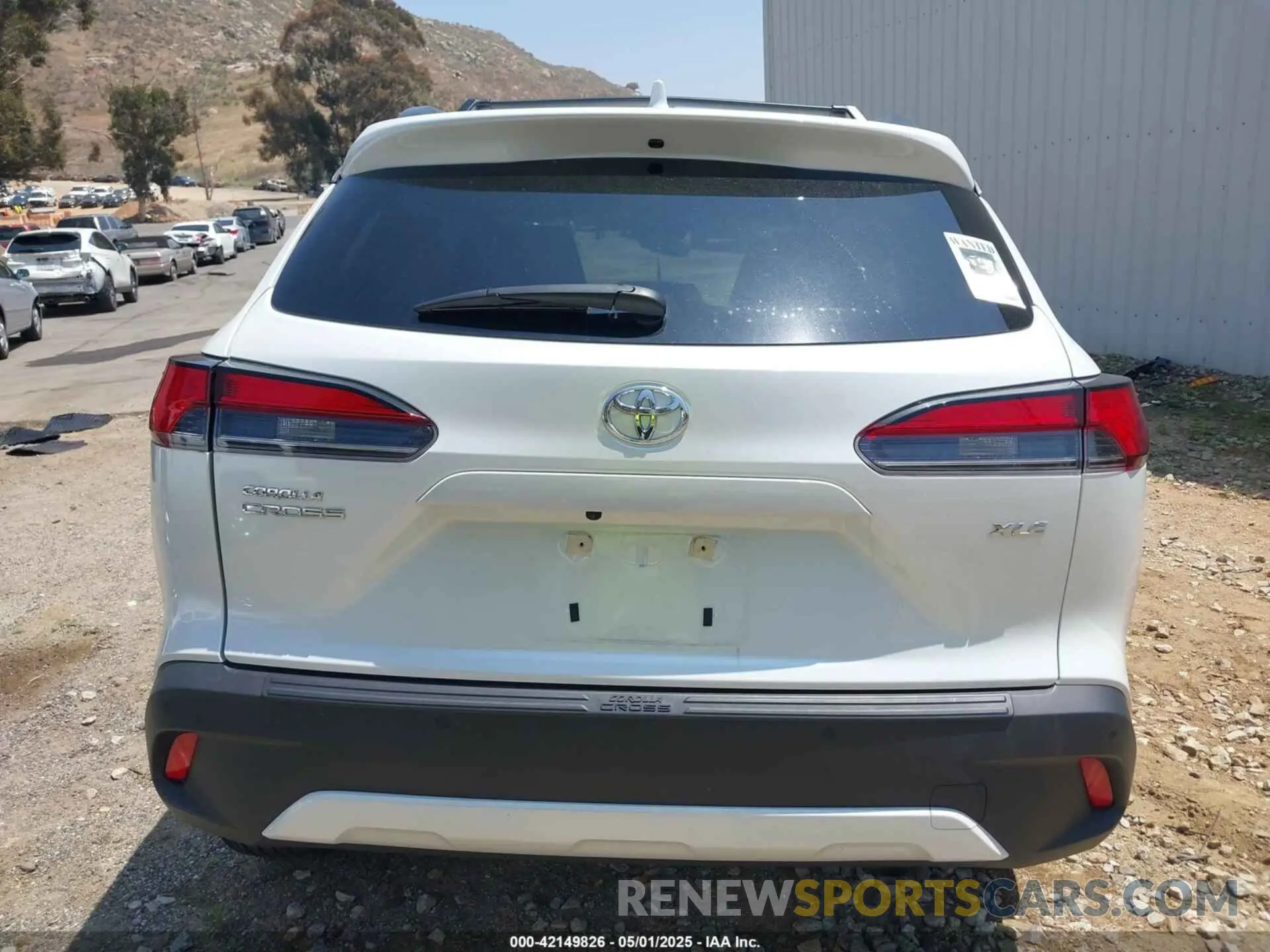 15 fotografías del automóvil dañado 7MUDAAAG5RV087538 TOYOTA COROLLA CROSS 2024