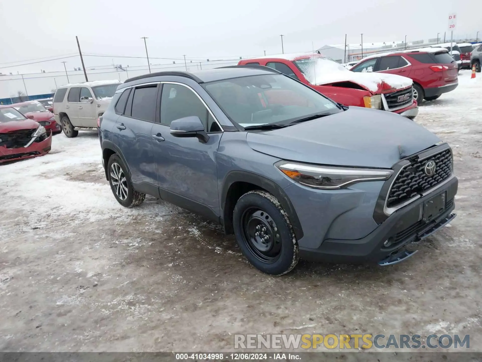1 fotografías del automóvil dañado 7MUDAABG2RV111647 TOYOTA COROLLA CROSS 2024
