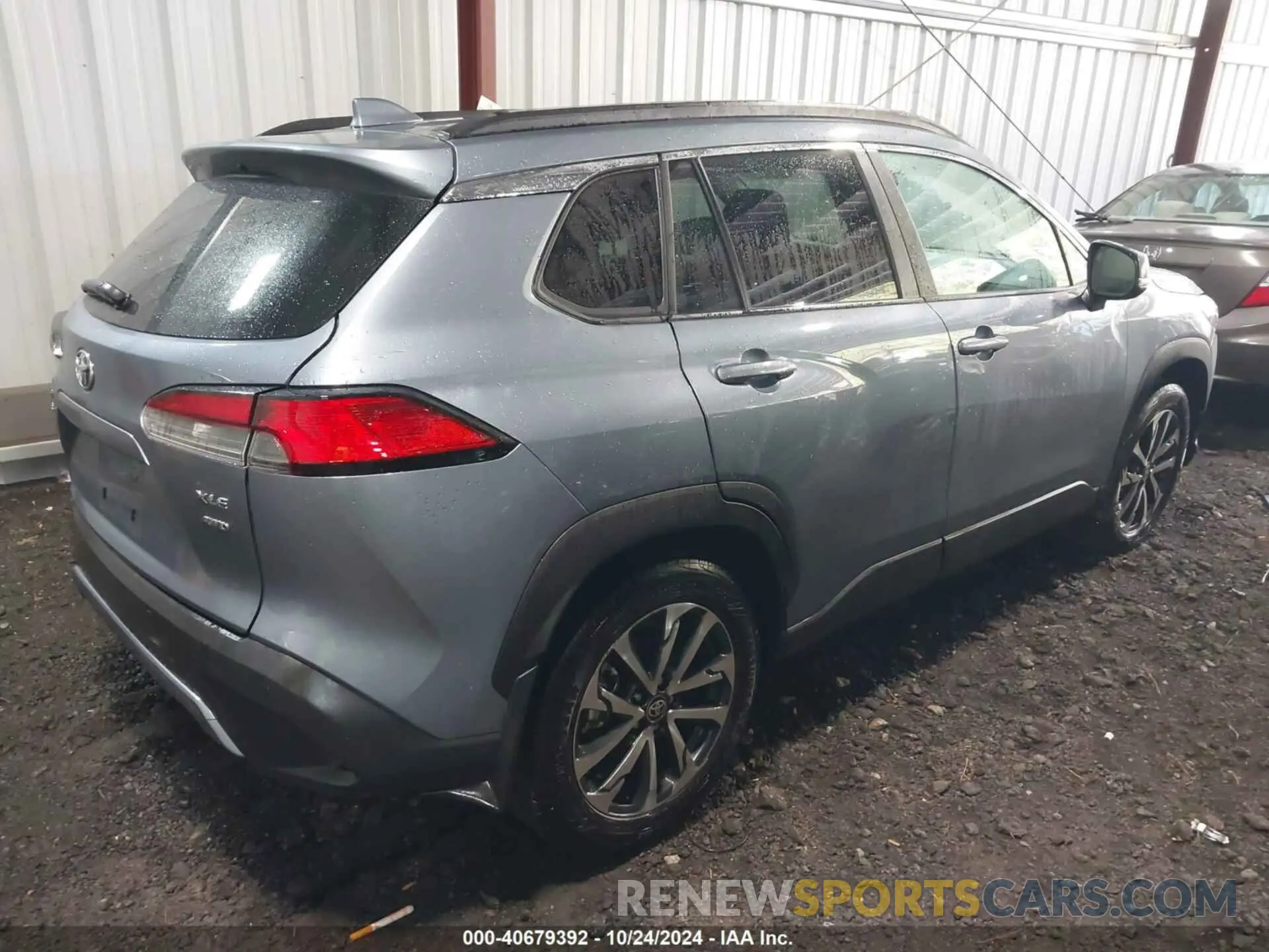 4 fotografías del automóvil dañado 7MUDAABG6RV097669 TOYOTA COROLLA CROSS 2024