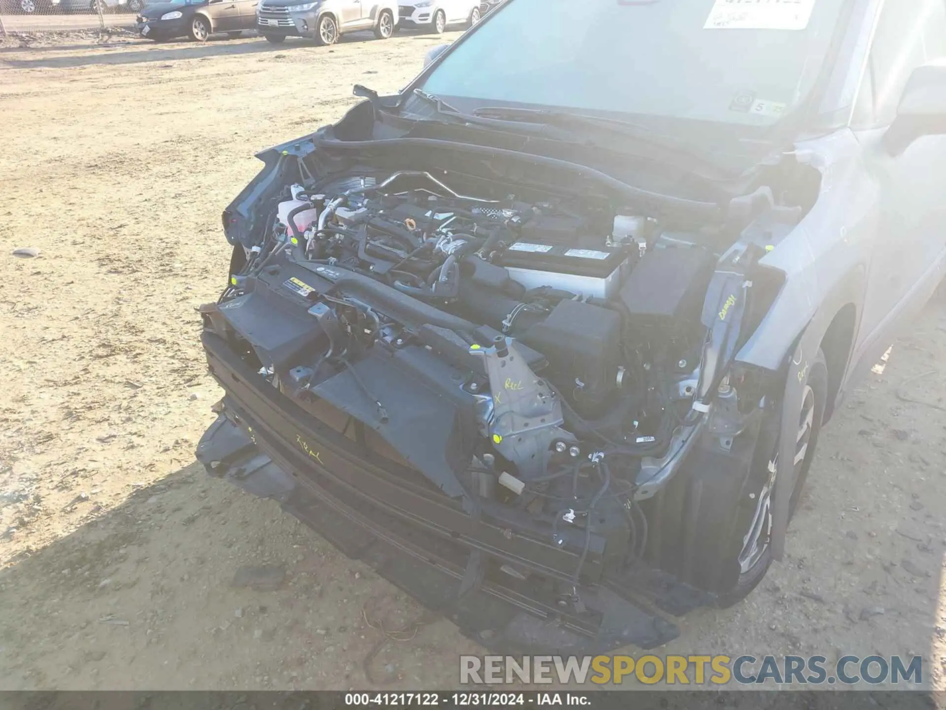 6 fotografías del automóvil dañado 7MUDAABG7RV095221 TOYOTA COROLLA CROSS 2024