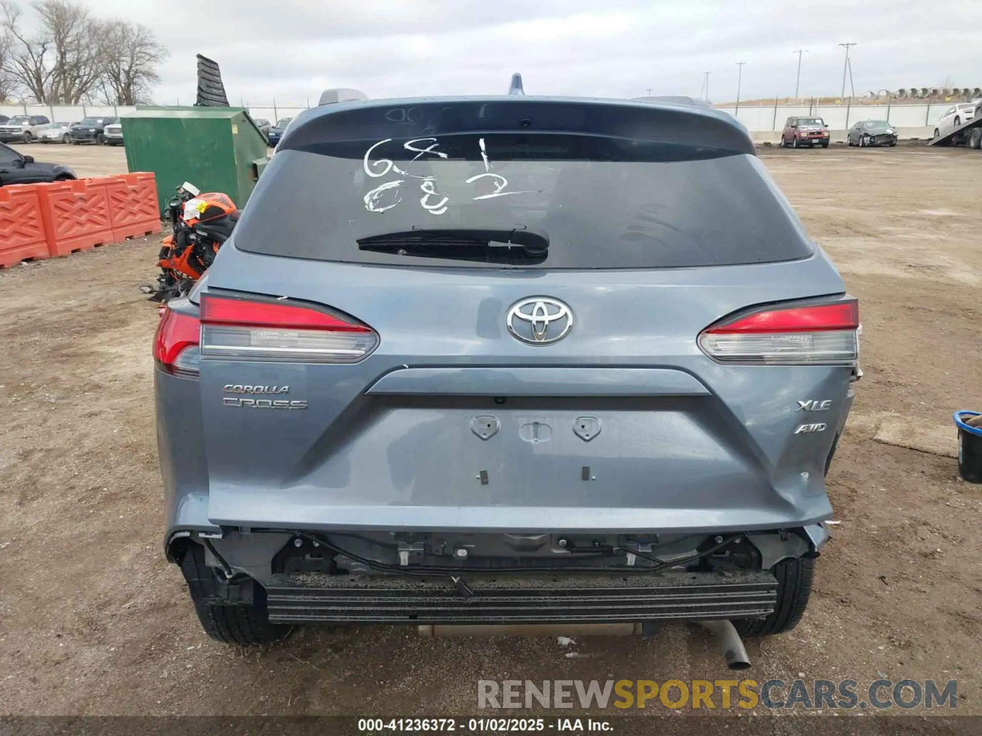 15 fotografías del automóvil dañado 7MUDAABG9RV099397 TOYOTA COROLLA CROSS 2024