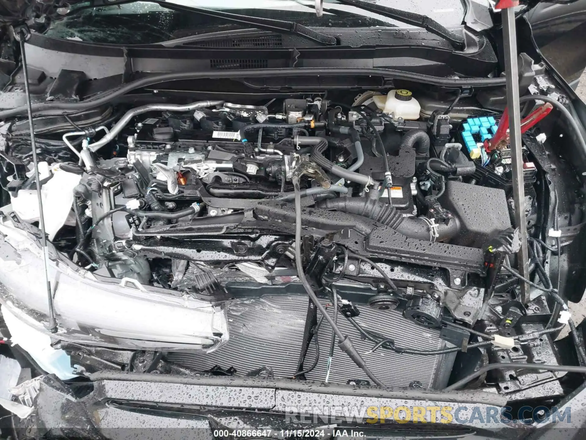 10 fotografías del automóvil dañado 7MUFBABG8RV054960 TOYOTA COROLLA CROSS HYBRID 2024