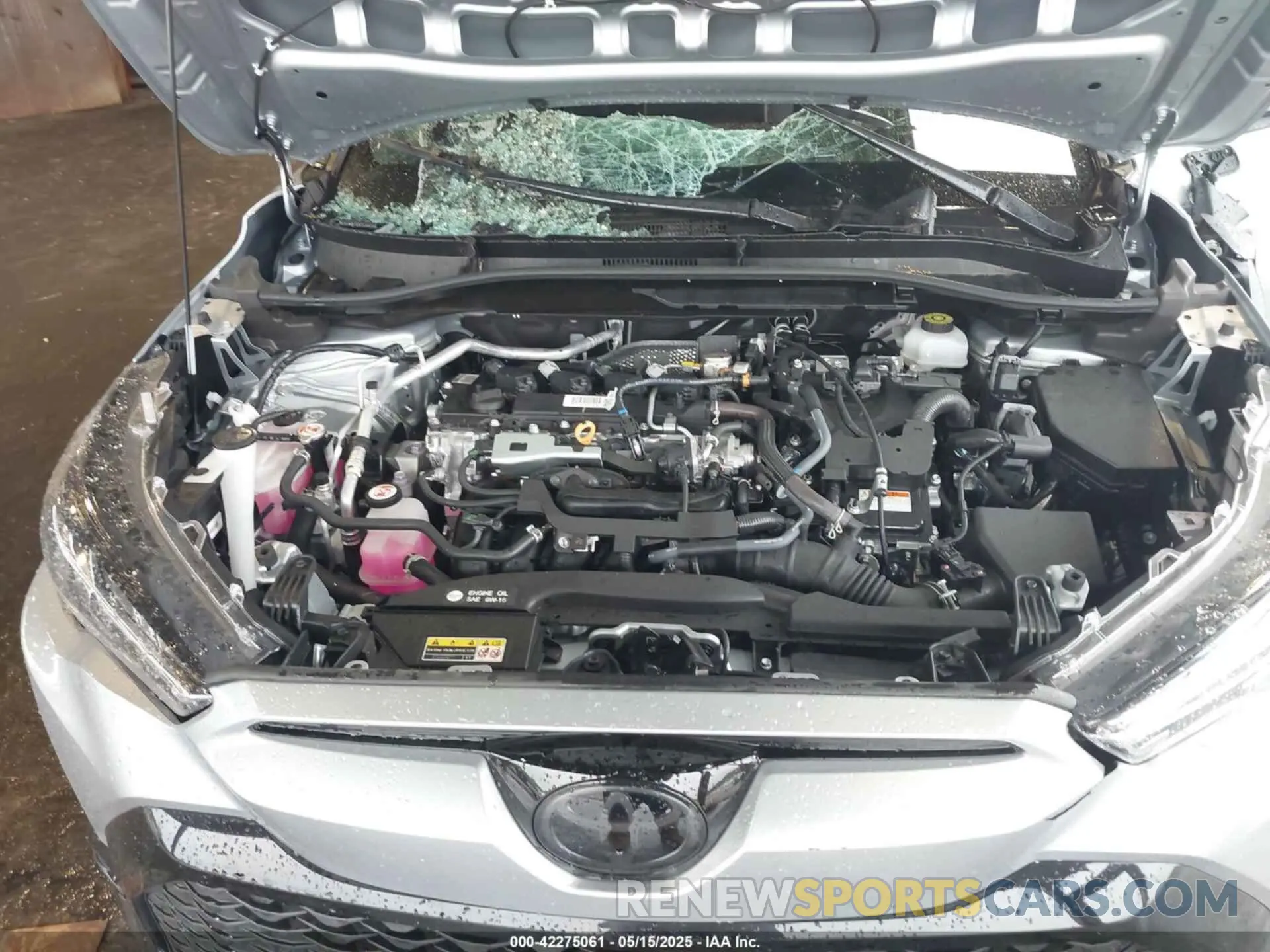 10 fotografías del automóvil dañado 7MUFBABG8RV062363 TOYOTA COROLLA CROSS HYBRID 2024