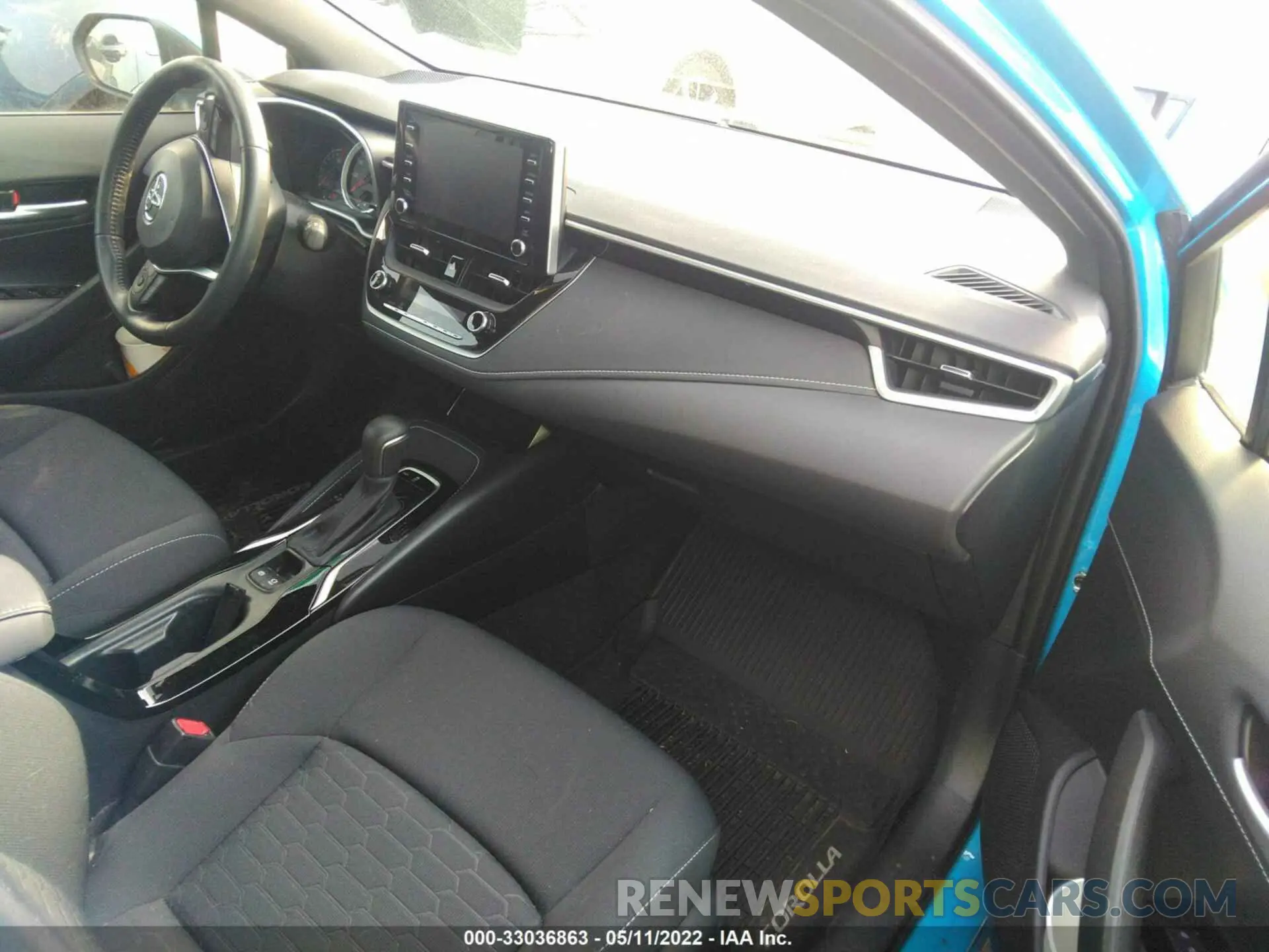 5 fotografías del automóvil dañado JTNK4RBE2K3005000 TOYOTA COROLLA HATCHBACK 2019