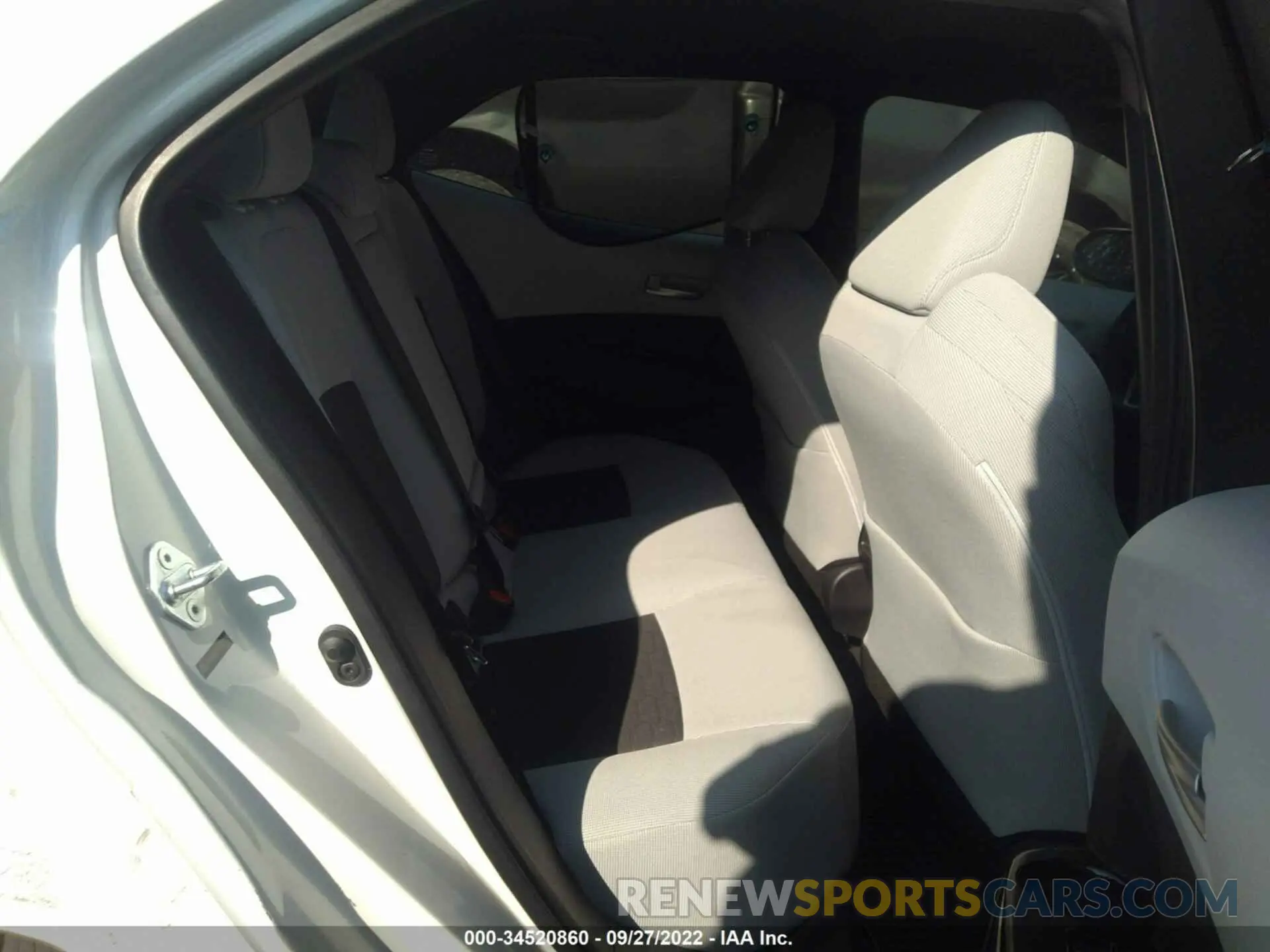 8 fotografías del automóvil dañado JTNK4RBE2K3043195 TOYOTA COROLLA HATCHBACK 2019