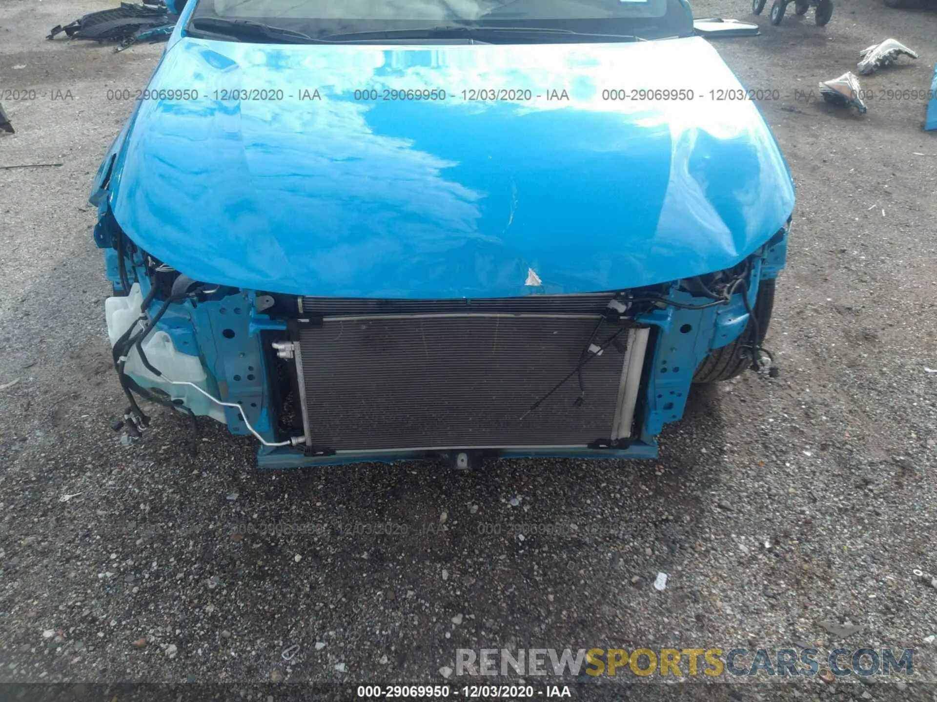 6 fotografías del automóvil dañado JTNK4RBE2K3045108 TOYOTA COROLLA HATCHBACK 2019