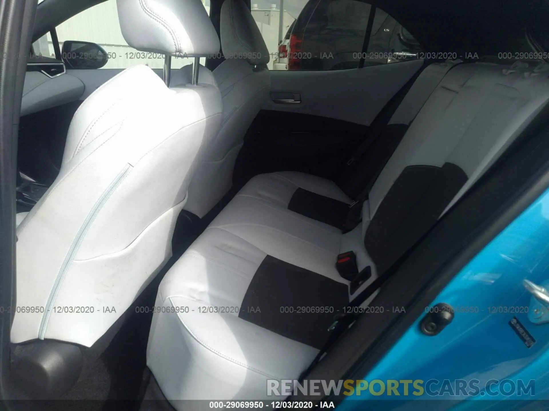 8 fotografías del automóvil dañado JTNK4RBE2K3045108 TOYOTA COROLLA HATCHBACK 2019