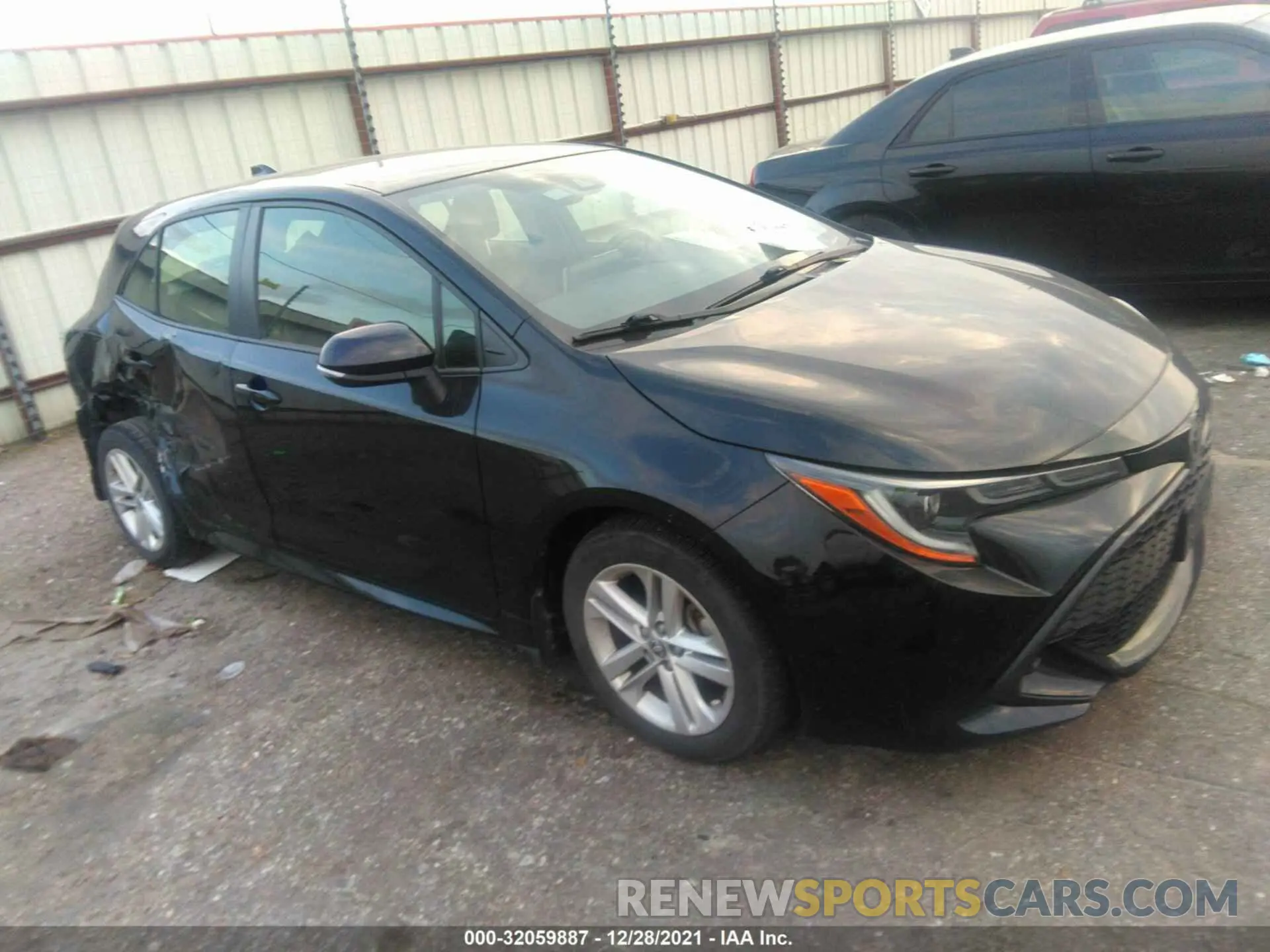 1 fotografías del automóvil dañado JTNK4RBE5K3044213 TOYOTA COROLLA HATCHBACK 2019