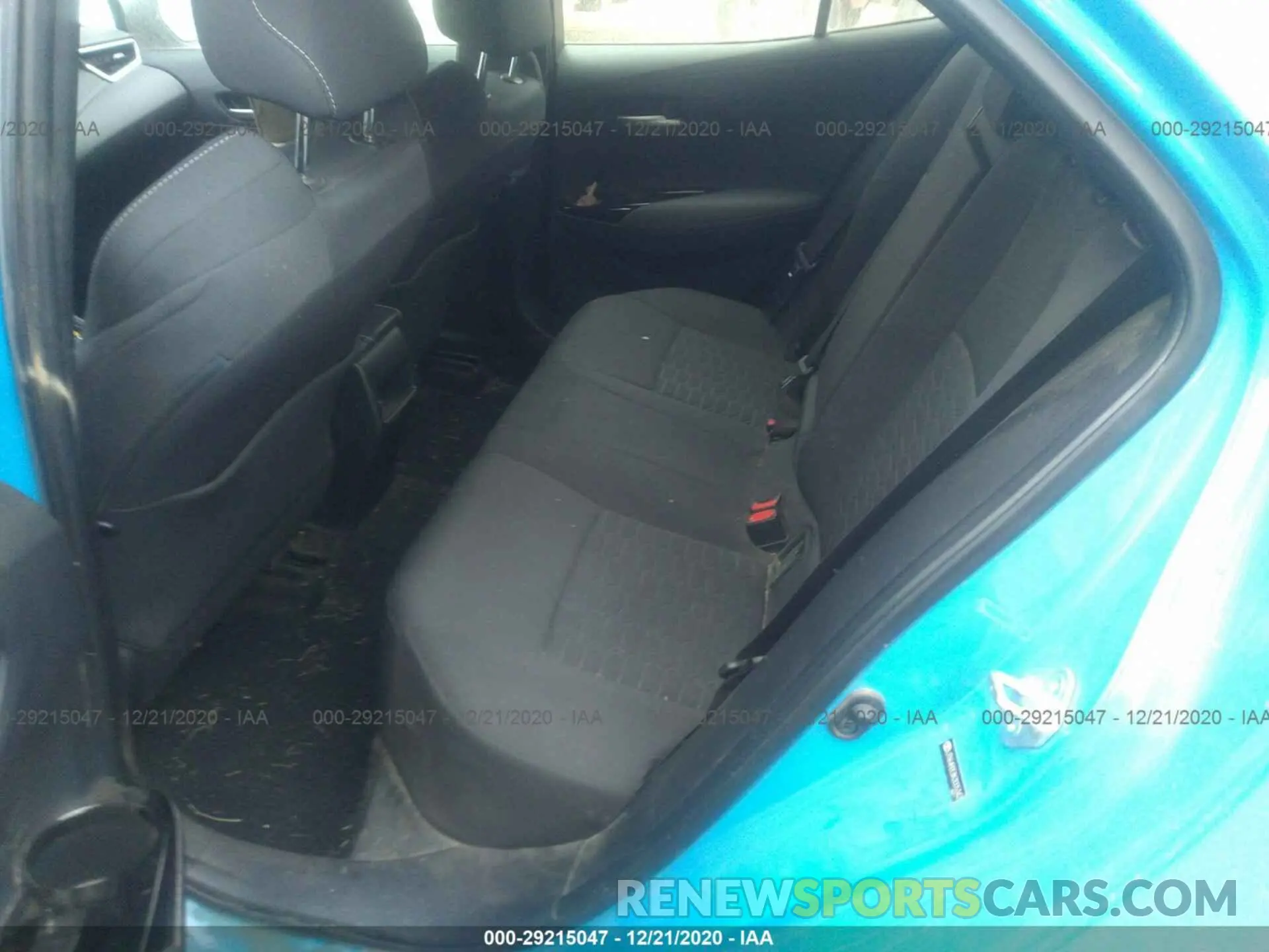 8 fotografías del automóvil dañado JTNK4RBE8K3005342 TOYOTA COROLLA HATCHBACK 2019