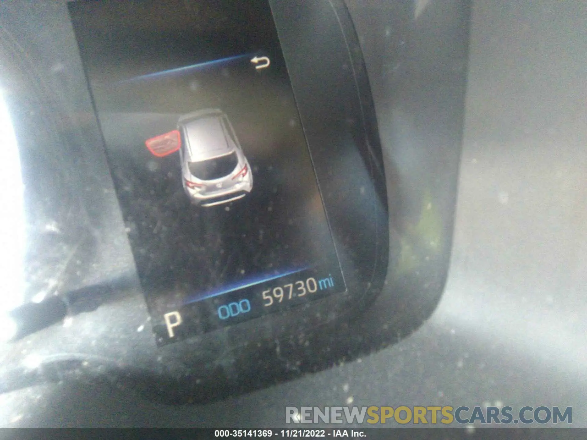 7 fotografías del automóvil dañado JTND4RBE2L3092858 TOYOTA COROLLA HATCHBACK 2020