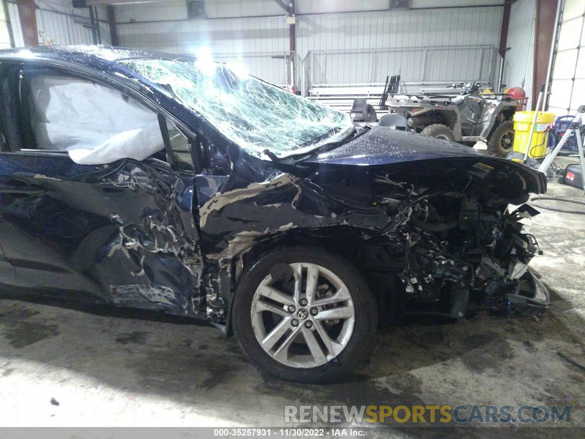 6 fotografías del automóvil dañado JTND4RBE9L3101832 TOYOTA COROLLA HATCHBACK 2020