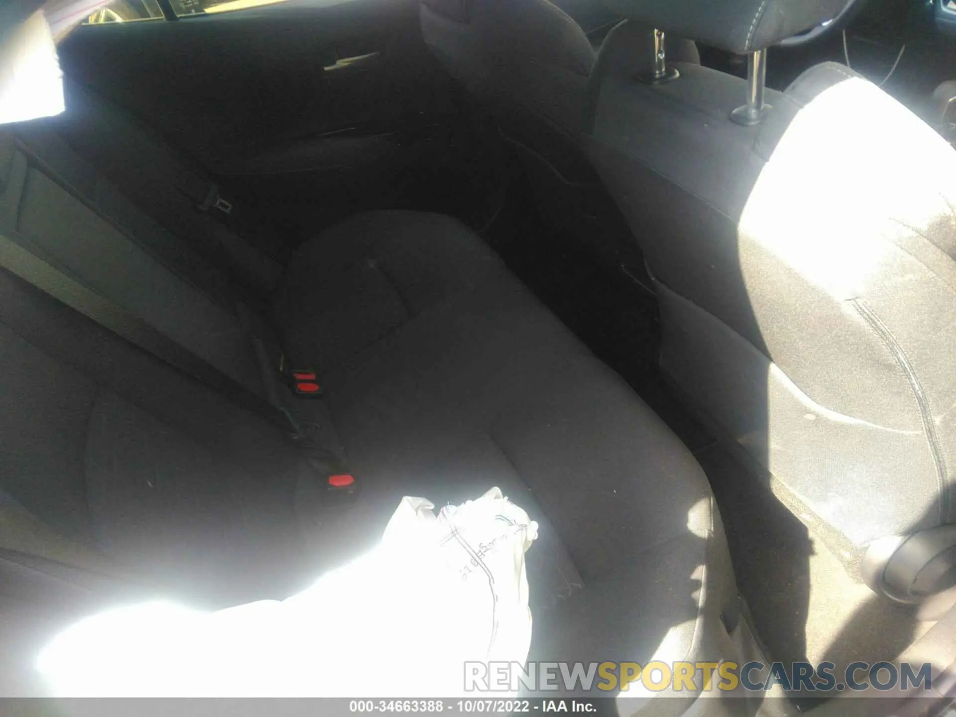 8 fotografías del automóvil dañado JTND4MBE9N3173832 TOYOTA COROLLA HATCHBACK 2022