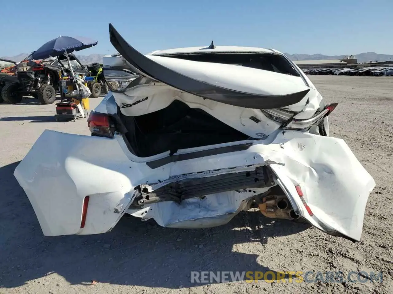 6 fotografías del automóvil dañado 5YFB4MCE1RP171547 TOYOTA COROLLA NI 2024