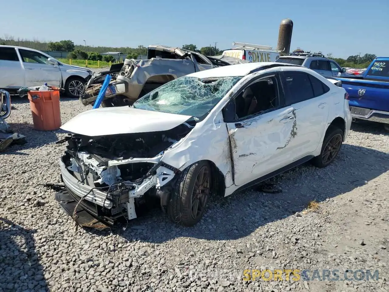 1 fotografías del automóvil dañado 5YFB4MCE4RP203942 TOYOTA COROLLA NI 2024