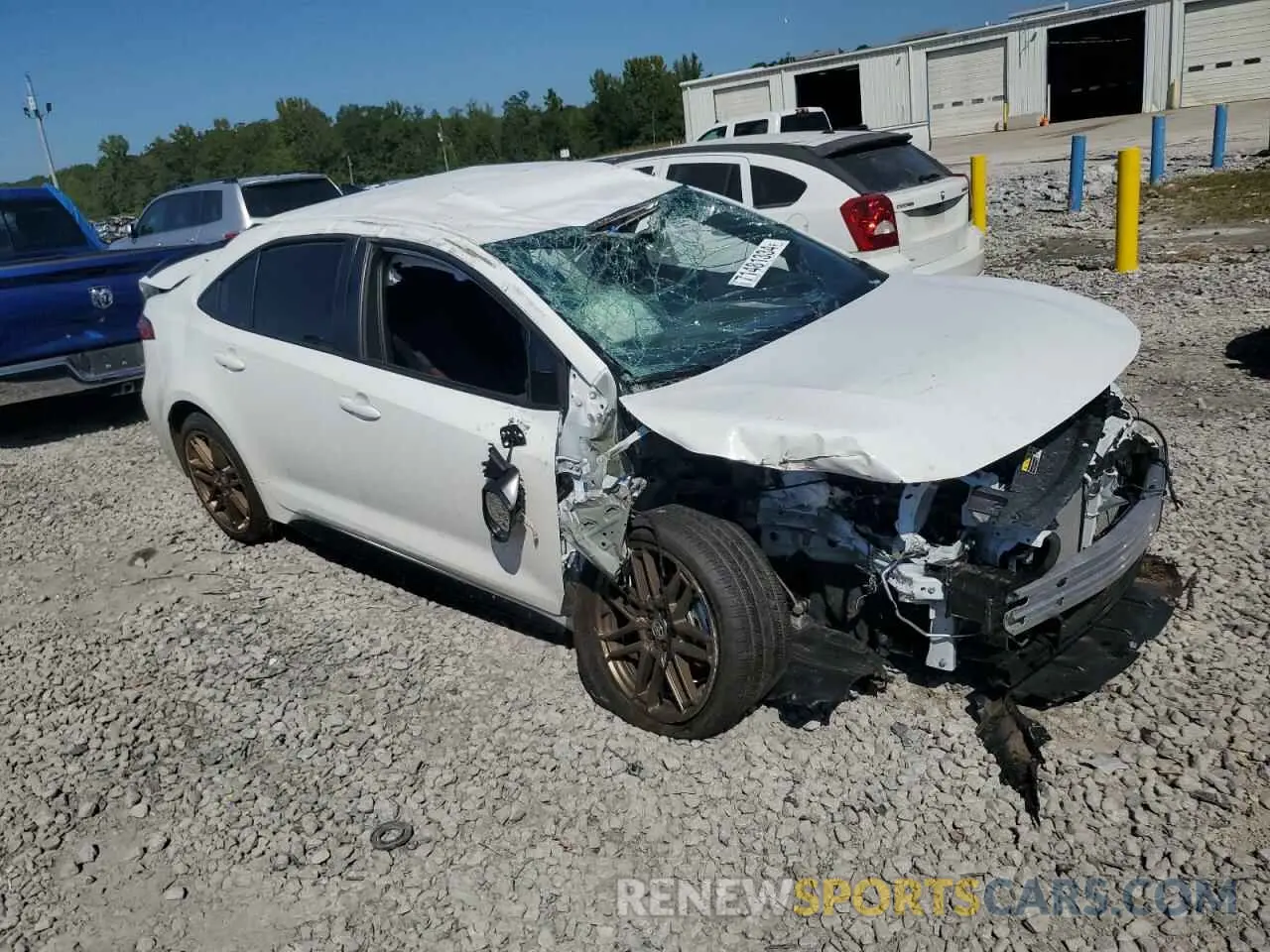 4 fotografías del automóvil dañado 5YFB4MCE4RP203942 TOYOTA COROLLA NI 2024