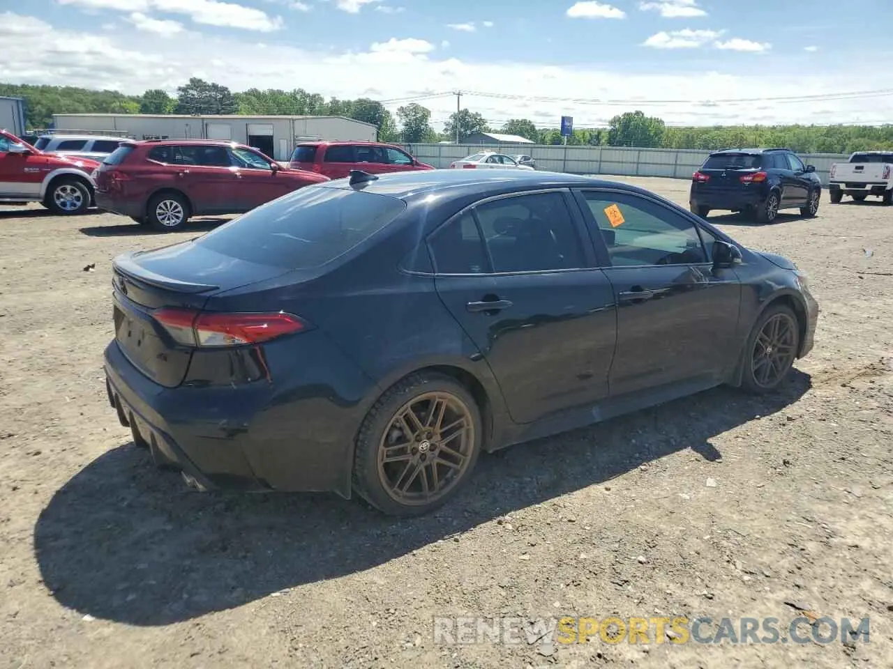 3 fotografías del automóvil dañado 5YFB4MCE5RP174824 TOYOTA COROLLA NI 2024
