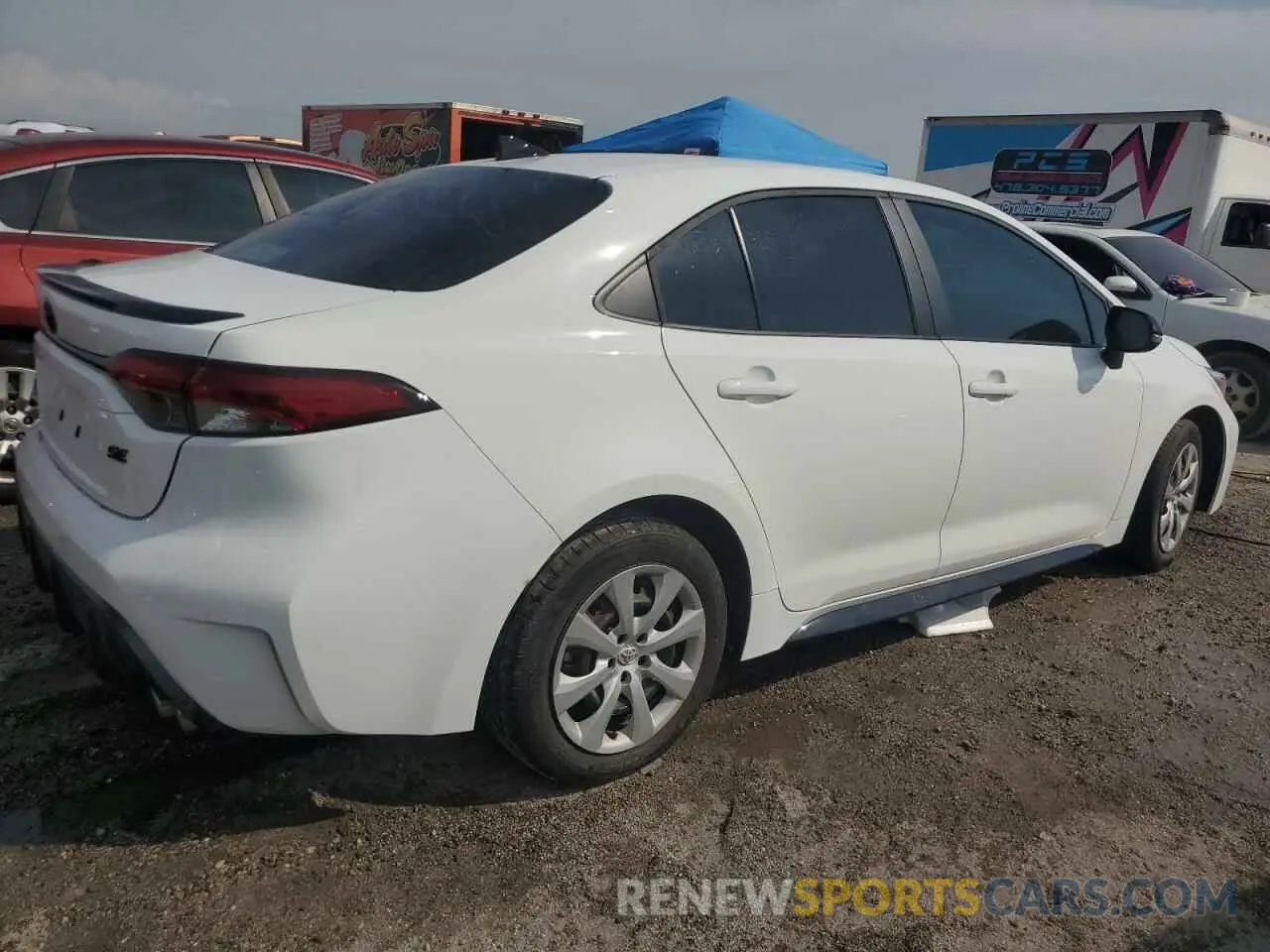 3 fotografías del automóvil dañado 5YFB4MCEXRP207123 TOYOTA COROLLA NI 2024