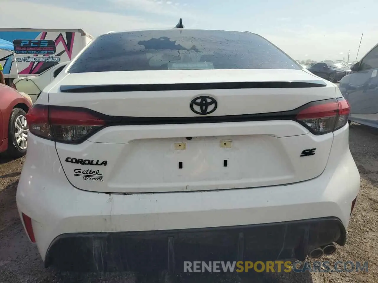 6 fotografías del automóvil dañado 5YFB4MCEXRP207123 TOYOTA COROLLA NI 2024