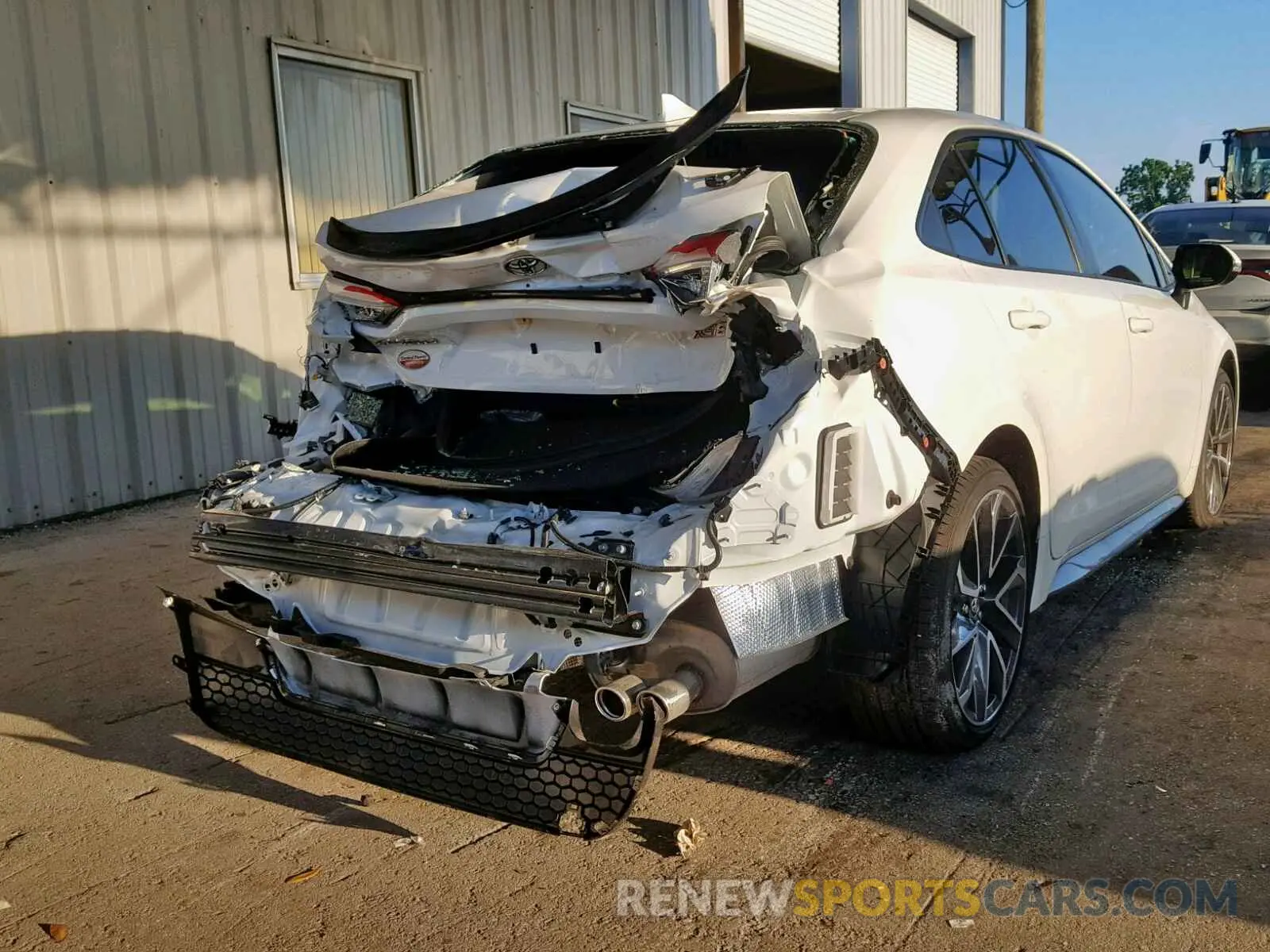 4 fotografías del automóvil dañado JTDT4RCE1LJ020348 TOYOTA COROLLA XS 2020