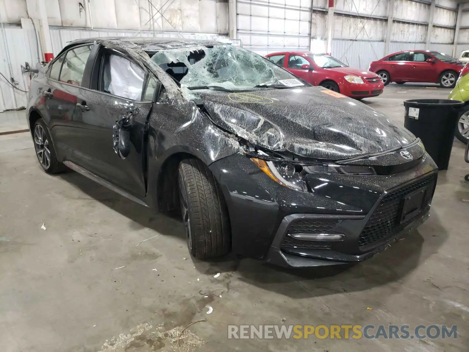 1 fotografías del automóvil dañado JTDT4RCE4LJ039752 TOYOTA COROLLA XS 2020