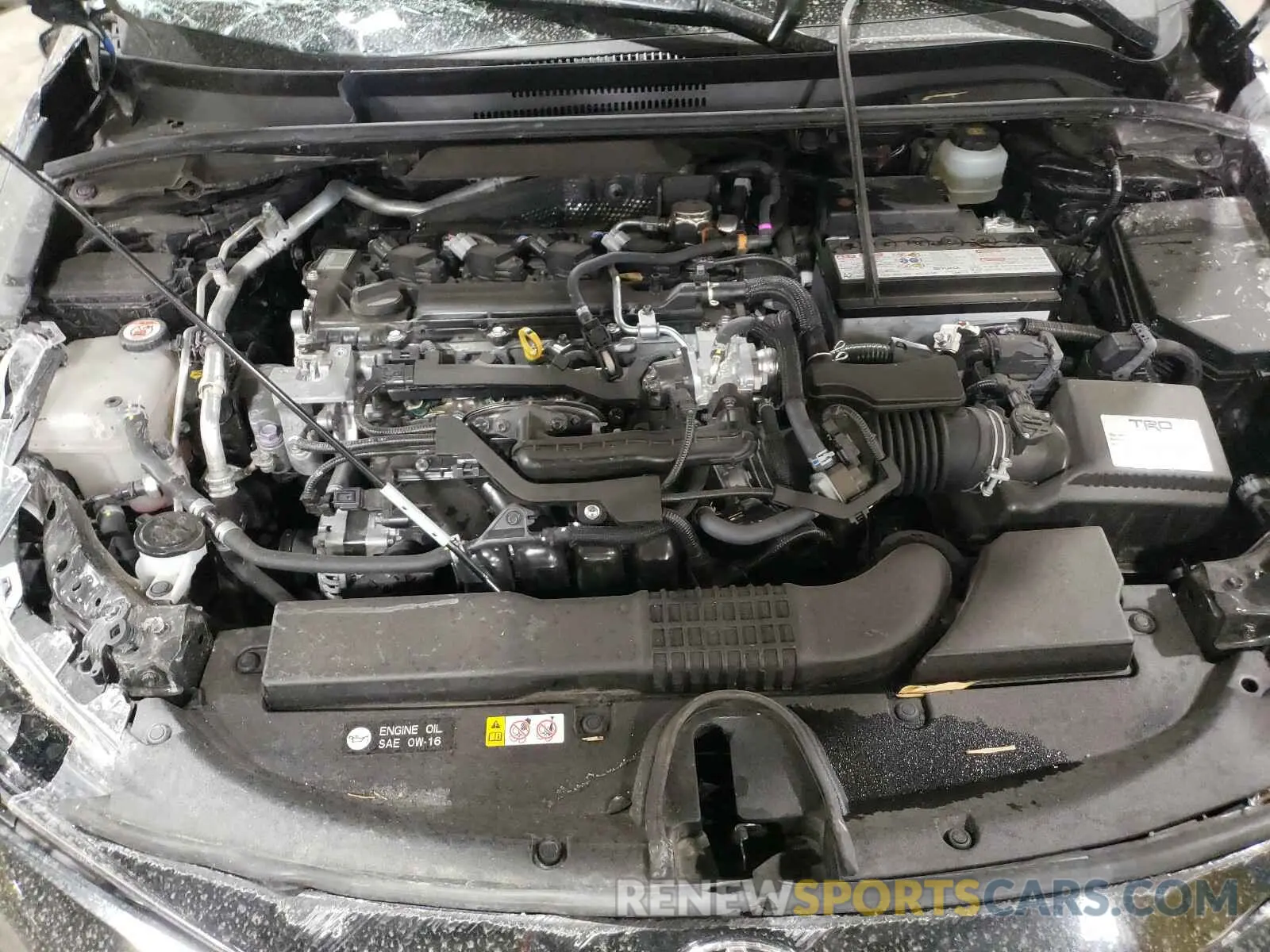 7 fotografías del automóvil dañado JTDT4RCE4LJ039752 TOYOTA COROLLA XS 2020