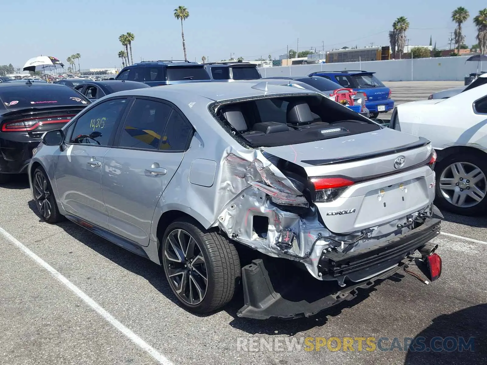 3 fotografías del automóvil dañado JTDT4RCE8LJ005538 TOYOTA COROLLA XS 2020