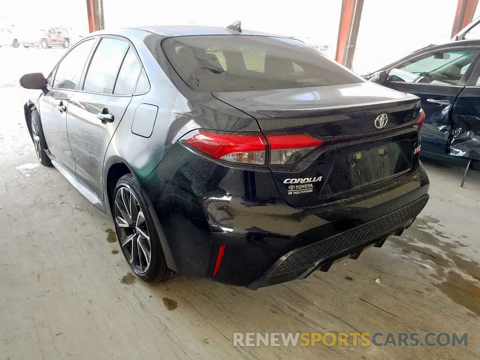 3 fotografías del automóvil dañado JTDT4RCE8LJ030536 TOYOTA COROLLA XS 2020