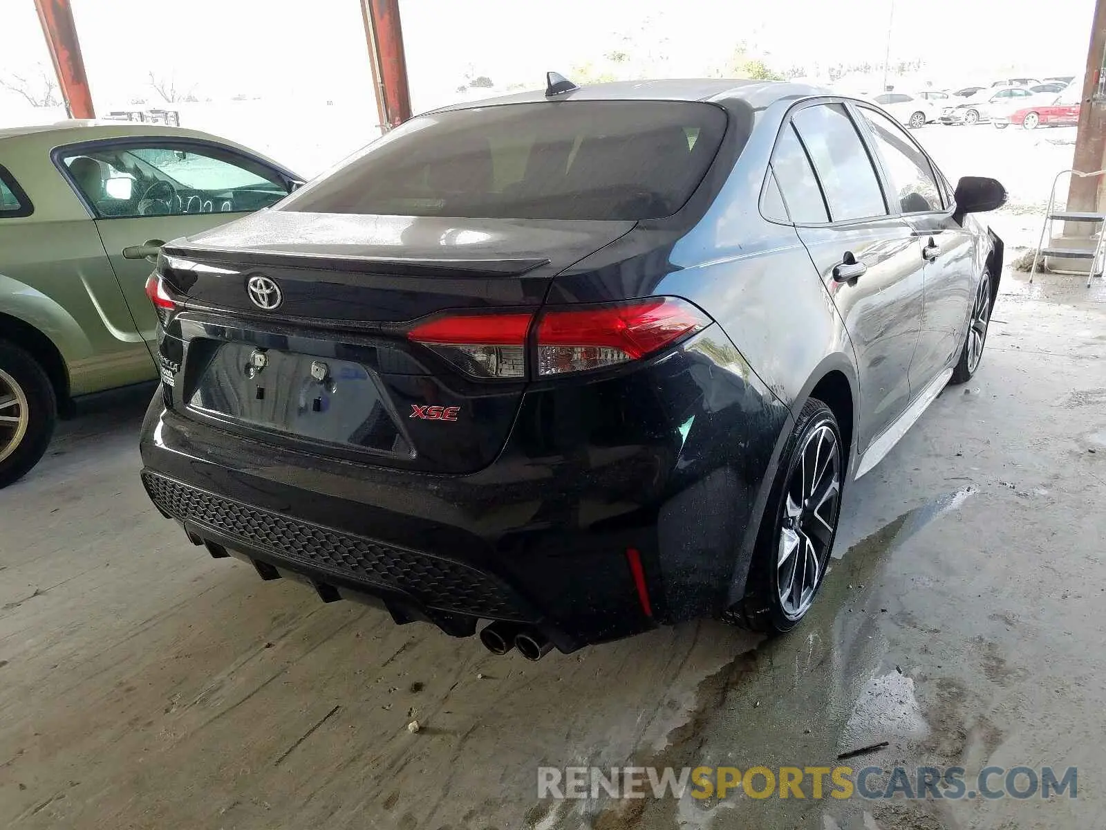 4 fotografías del automóvil dañado JTDT4RCE8LJ030536 TOYOTA COROLLA XS 2020