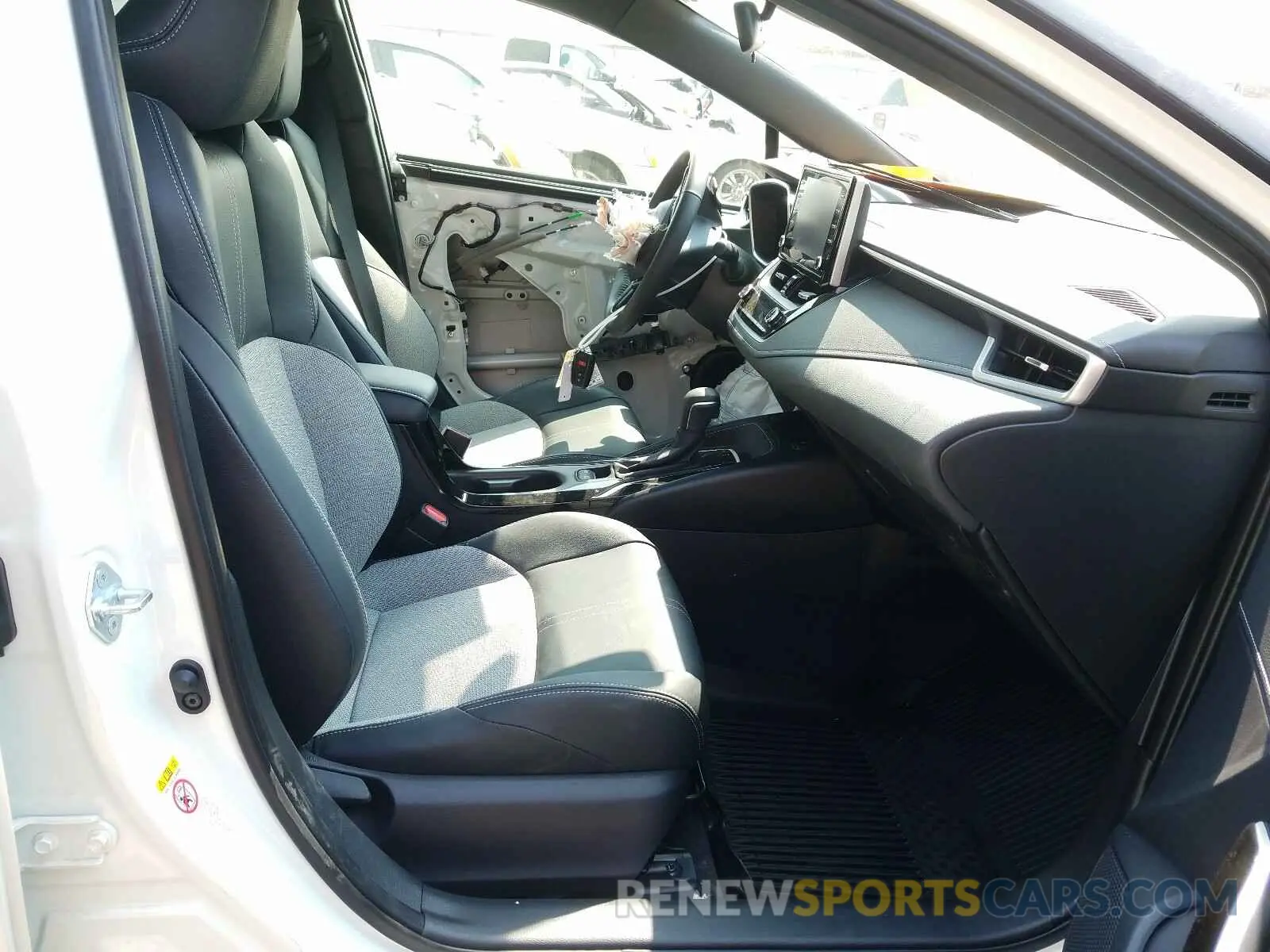 5 fotografías del automóvil dañado JTNC4RBE2L3103272 TOYOTA COROLLA XS 2020