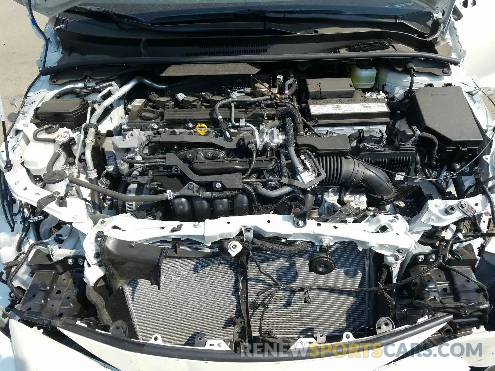 7 fotografías del automóvil dañado JTNC4RBE2L3103272 TOYOTA COROLLA XS 2020