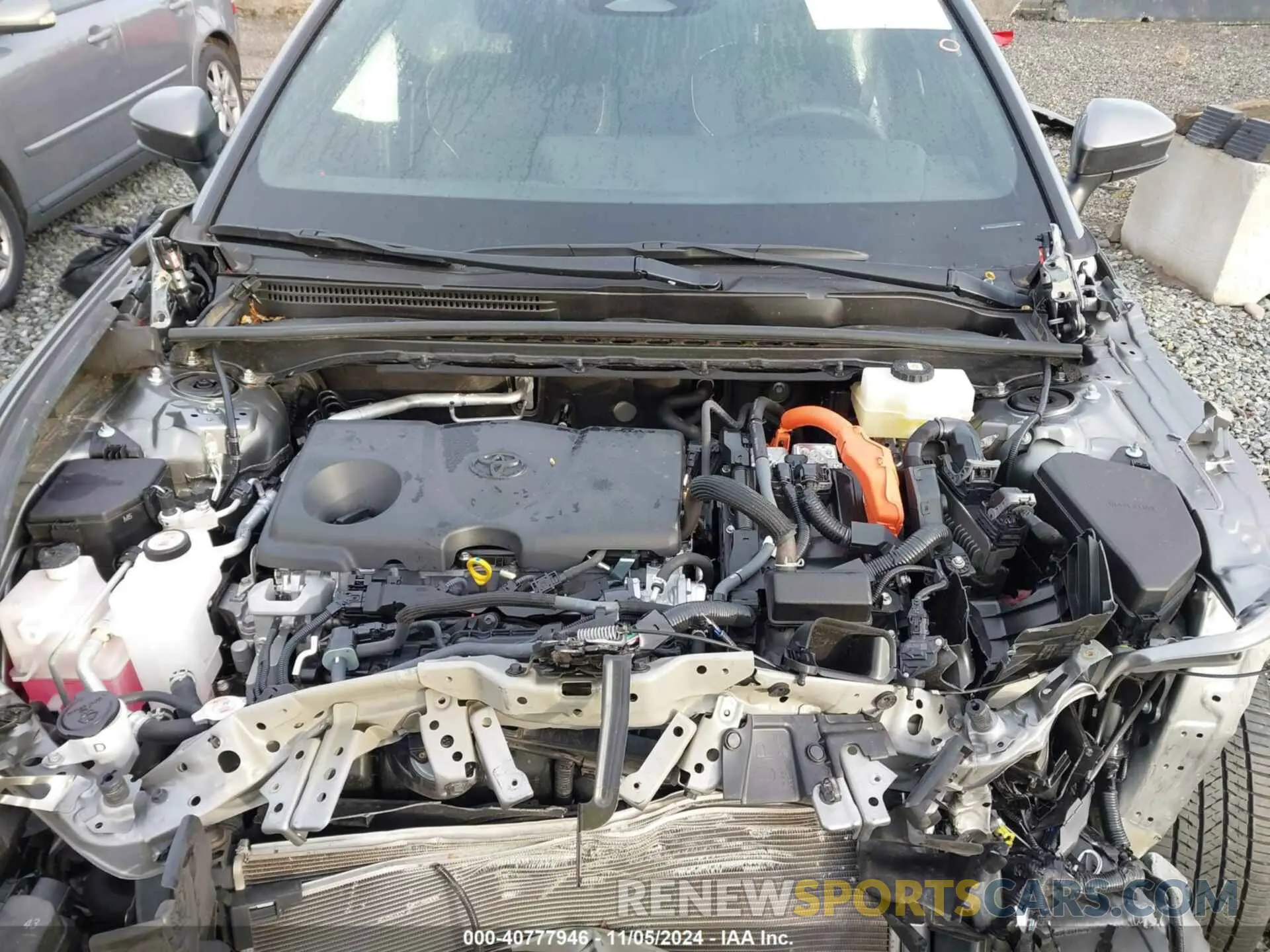 10 fotografías del automóvil dañado JTDAAAAF0P3000499 TOYOTA CROWN 2023