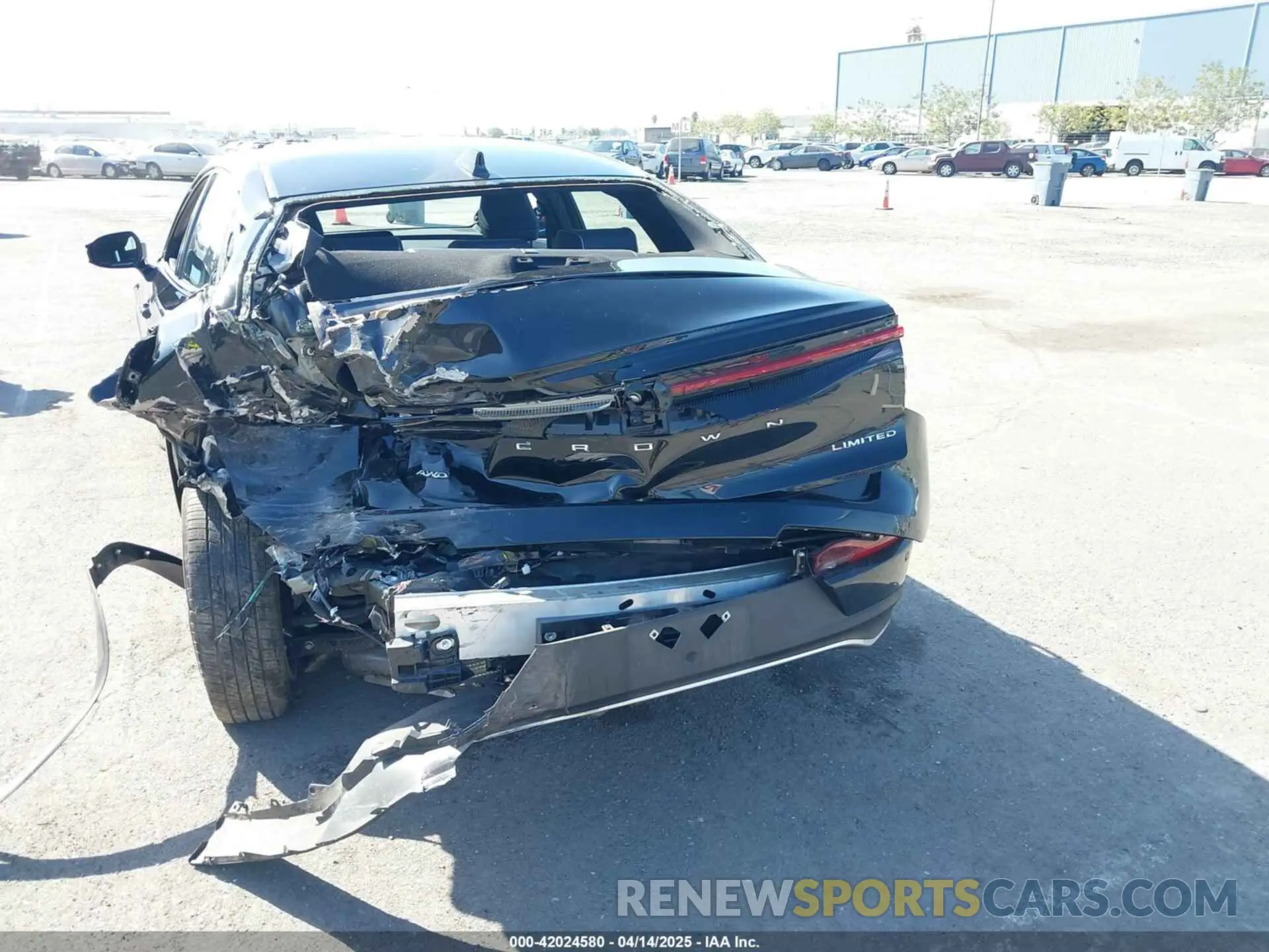6 fotografías del automóvil dañado JTDAAAAF0P3003676 TOYOTA CROWN 2023