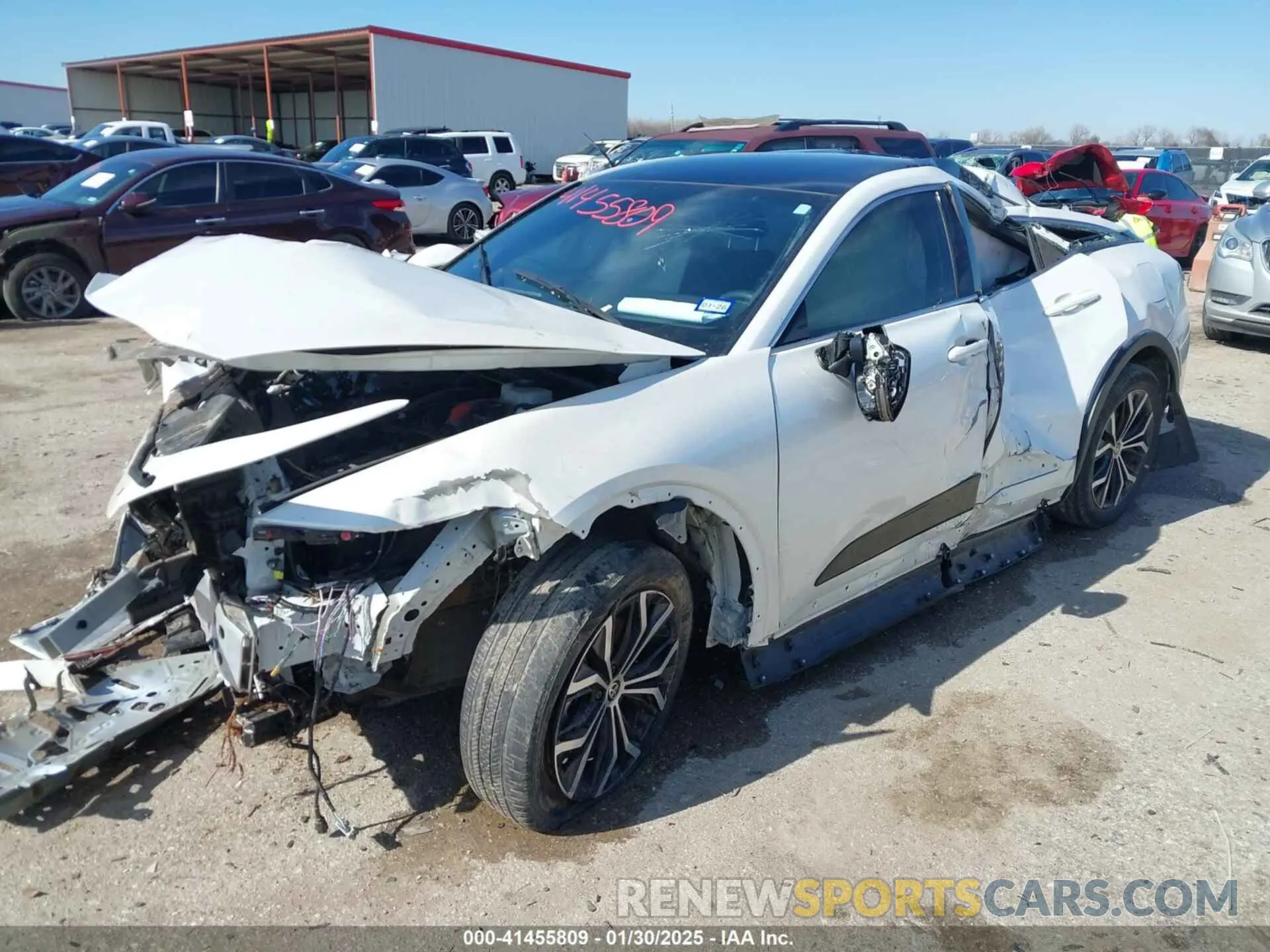 2 fotografías del automóvil dañado JTDAAAAF1P3016078 TOYOTA CROWN 2023