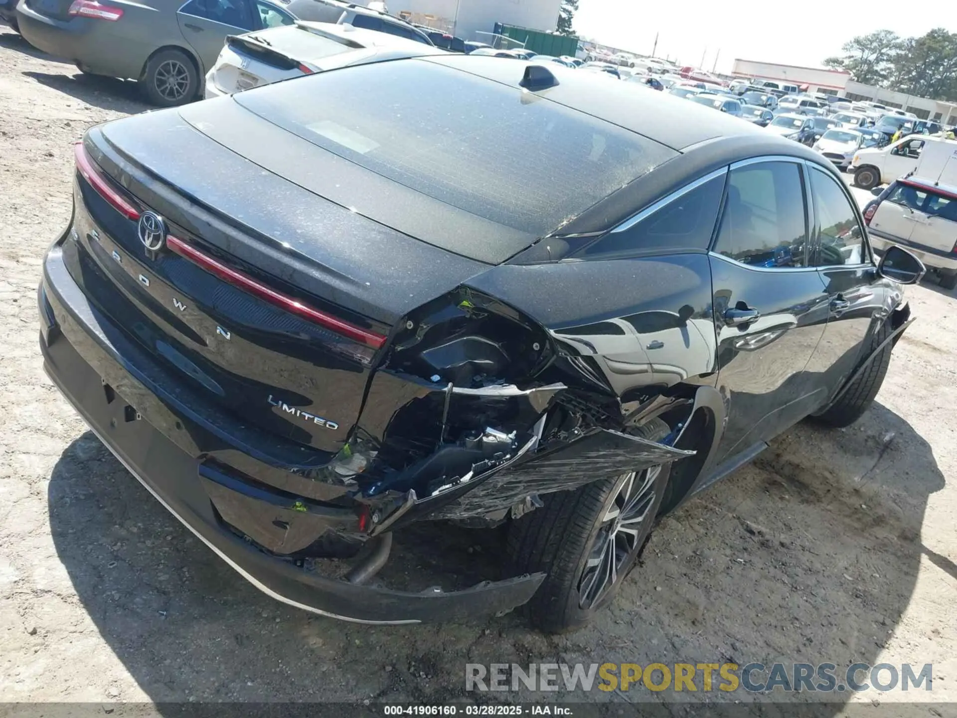 4 fotografías del automóvil dañado JTDAAAAF2P3012606 TOYOTA CROWN 2023