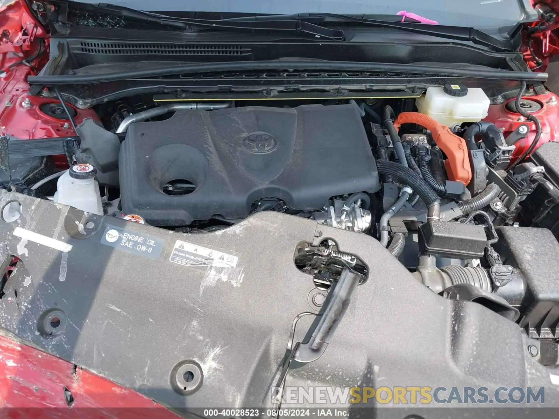 10 fotografías del automóvil dañado JTDAAAAF3P3016115 TOYOTA CROWN 2023