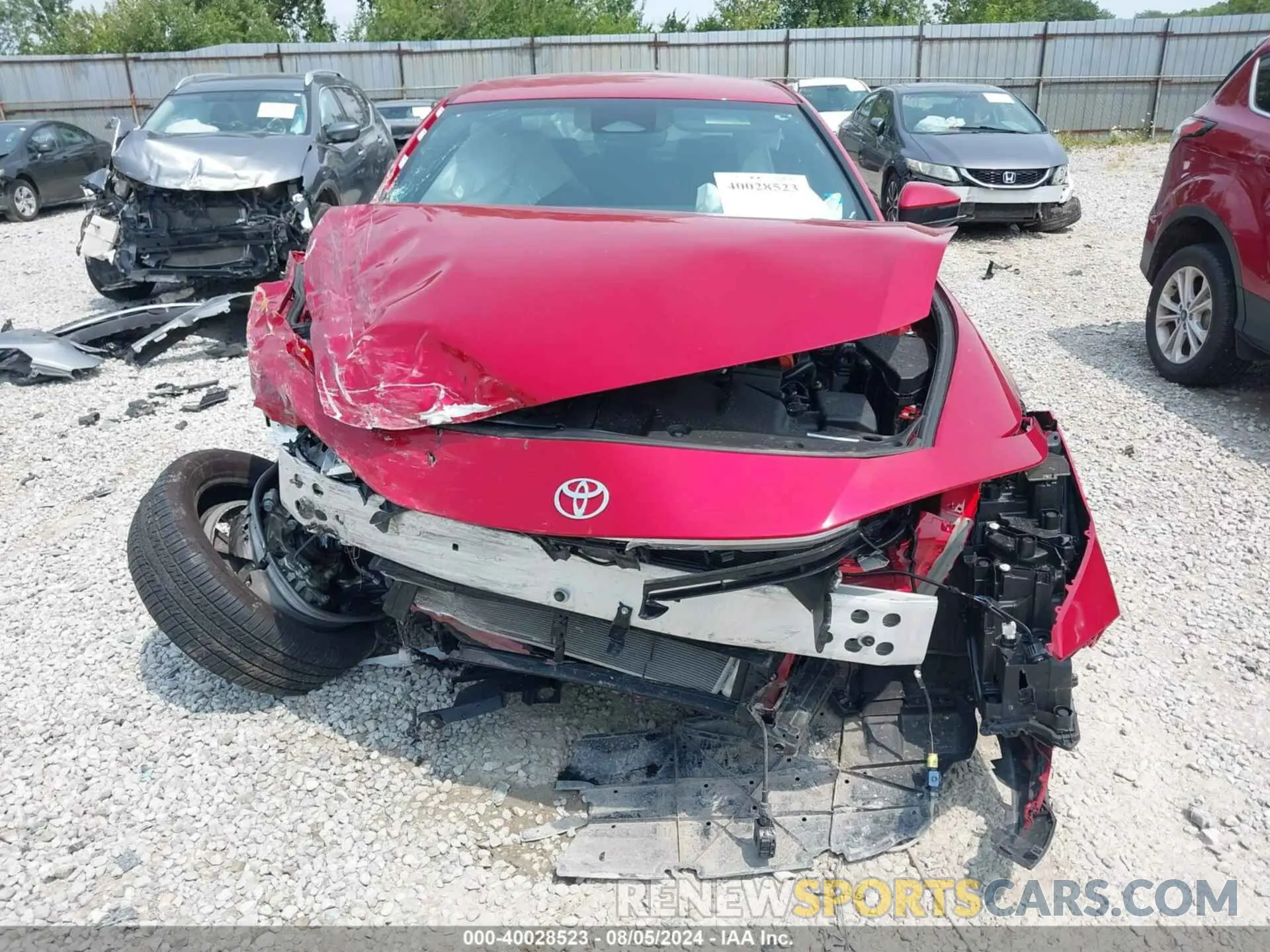 11 fotografías del automóvil dañado JTDAAAAF3P3016115 TOYOTA CROWN 2023