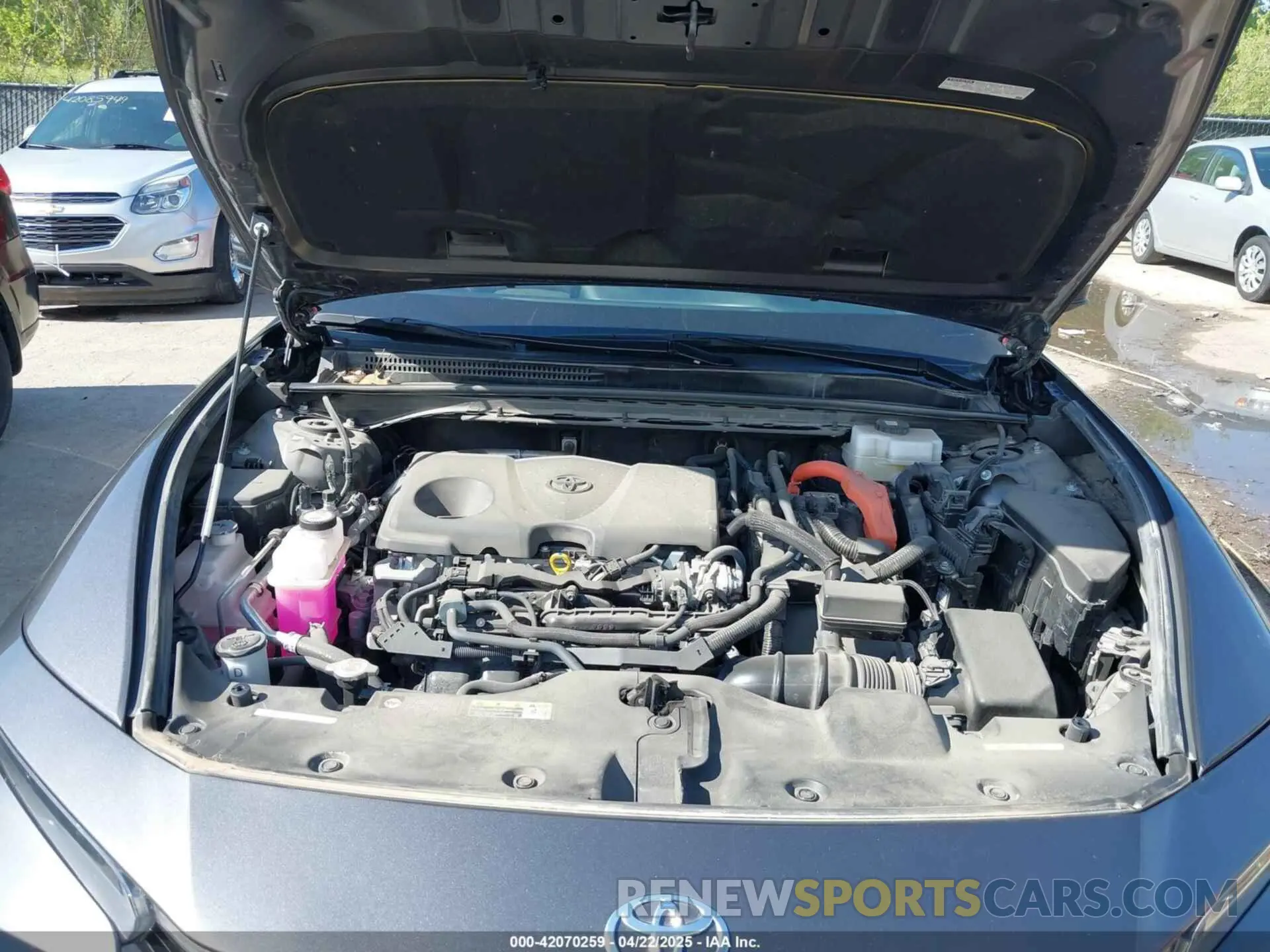 10 fotografías del automóvil dañado JTDAAAAF8P3002131 TOYOTA CROWN 2023