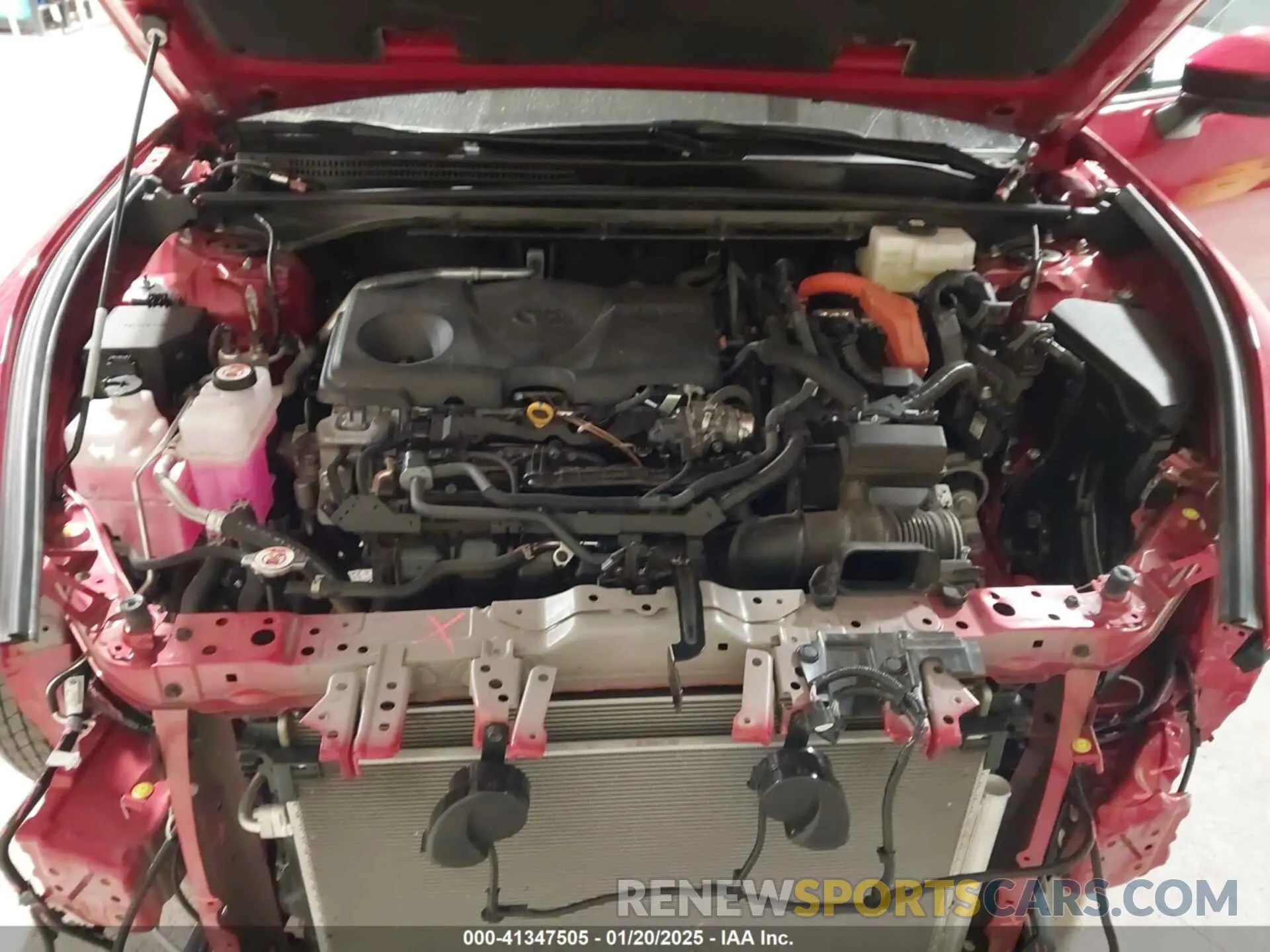 10 fotografías del automóvil dañado JTDAAAAFXP3013258 TOYOTA CROWN 2023