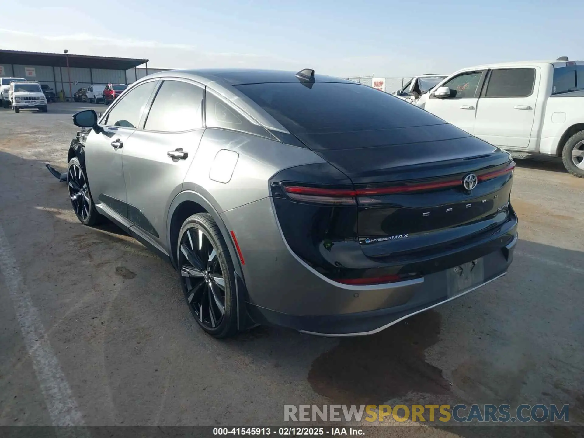 3 fotografías del automóvil dañado JTDAFAAF2R3006373 TOYOTA CROWN 2024
