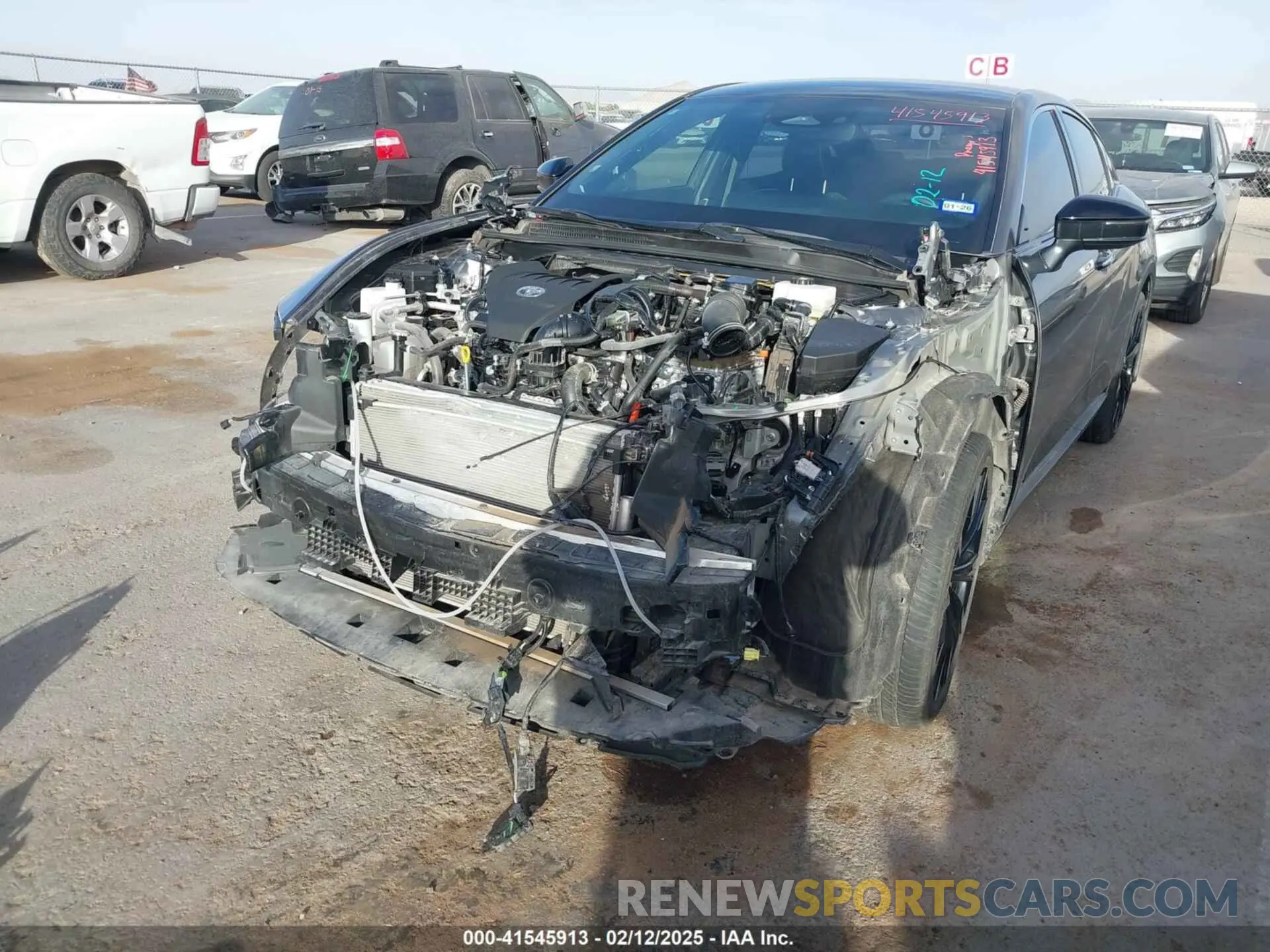 6 fotografías del automóvil dañado JTDAFAAF2R3006373 TOYOTA CROWN 2024