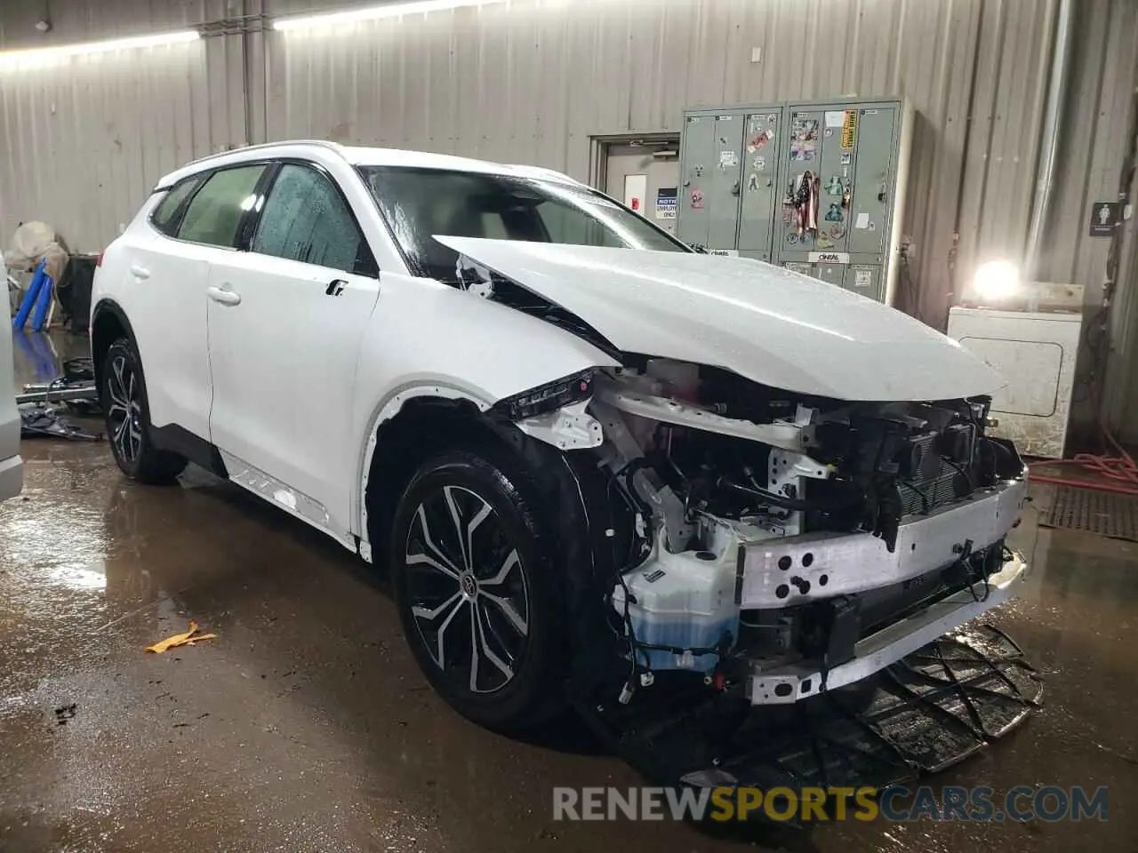 4 fotografías del automóvil dañado JTDACAAJ4S3006538 TOYOTA CROWN SIGN 2025