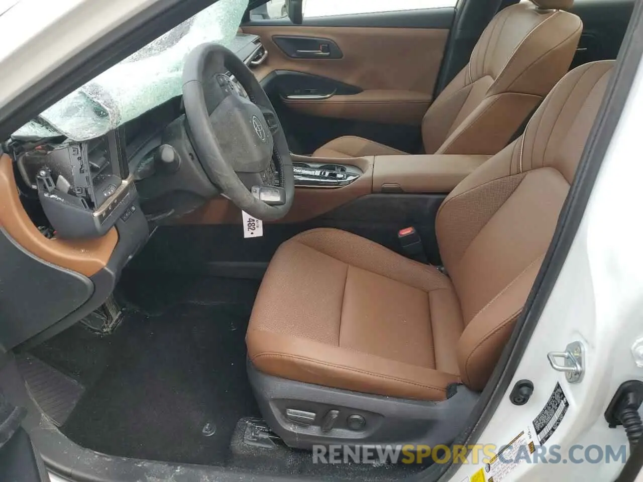 7 fotografías del automóvil dañado JTDACAAJ6S3011708 TOYOTA CROWN SIGN 2025