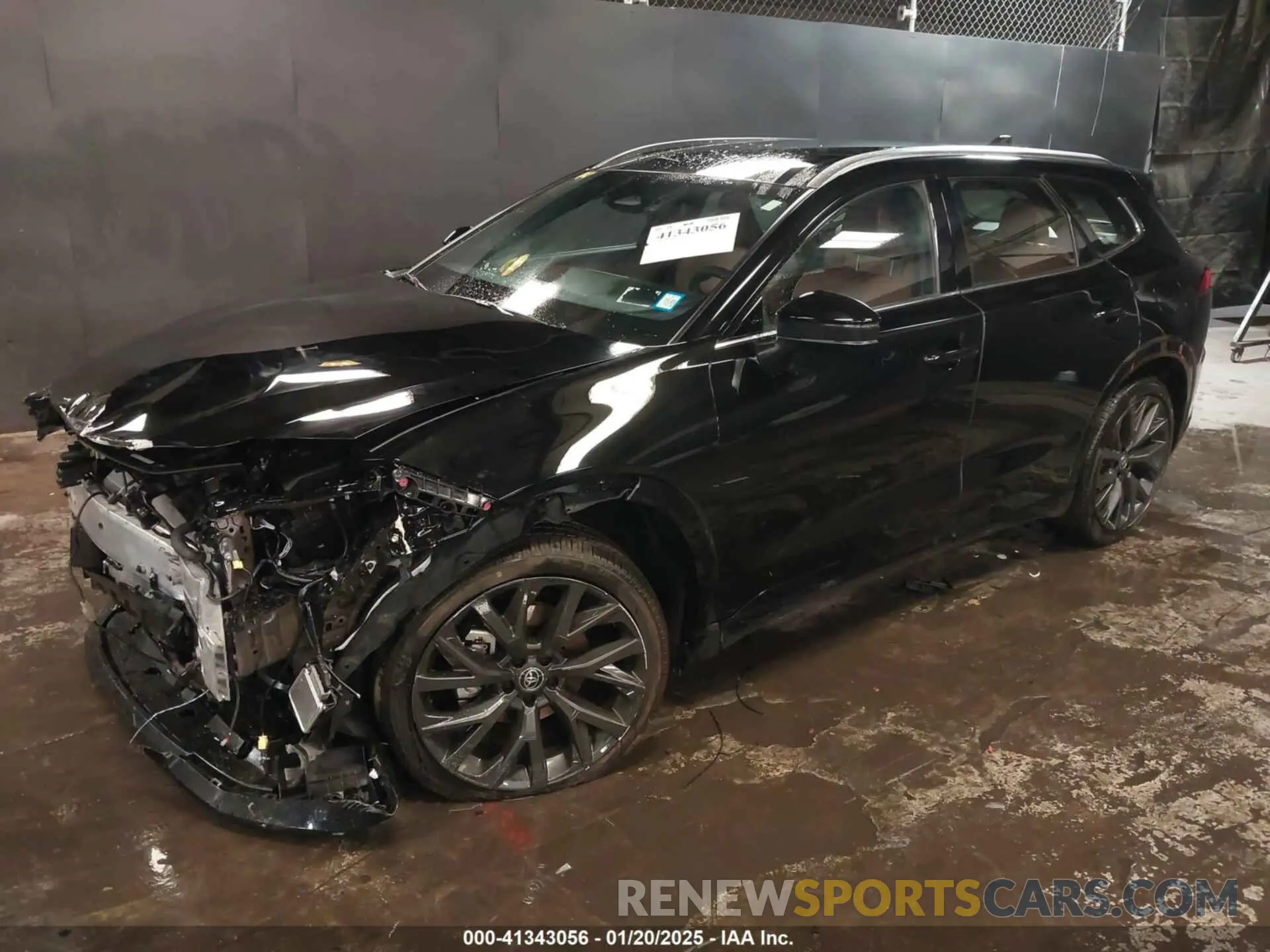 2 fotografías del automóvil dañado JTDACAAJ6S3009408 TOYOTA CROWN SIGNIA 2025
